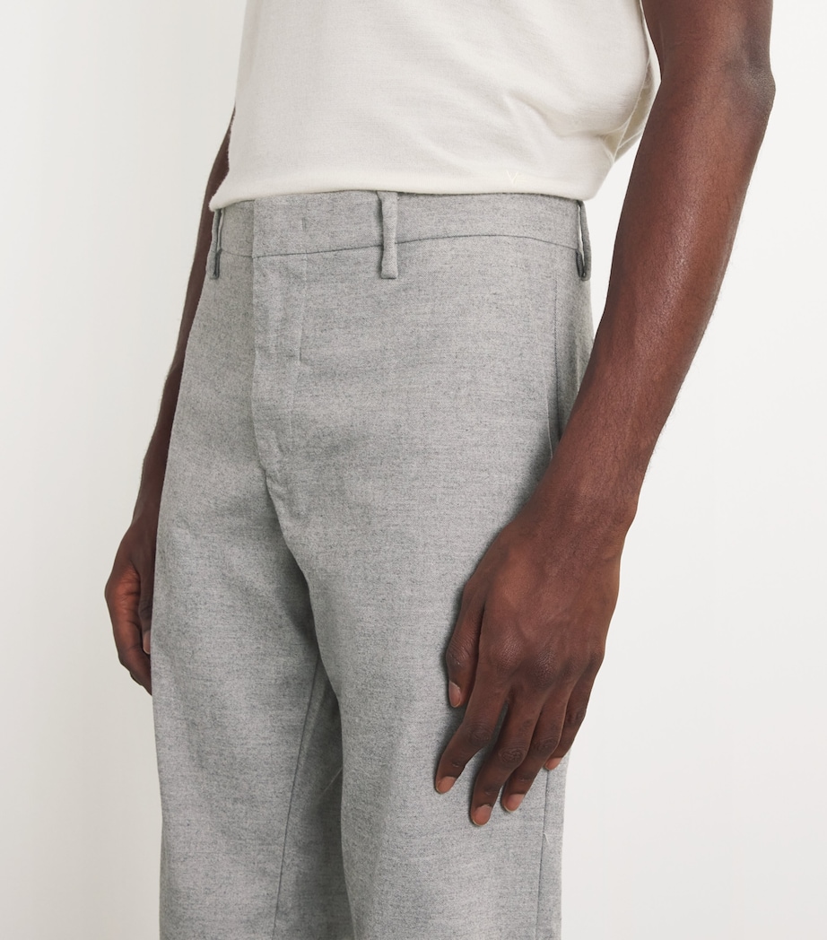 Theo Tailored Trousers GREY MELANGE #900 Image 6