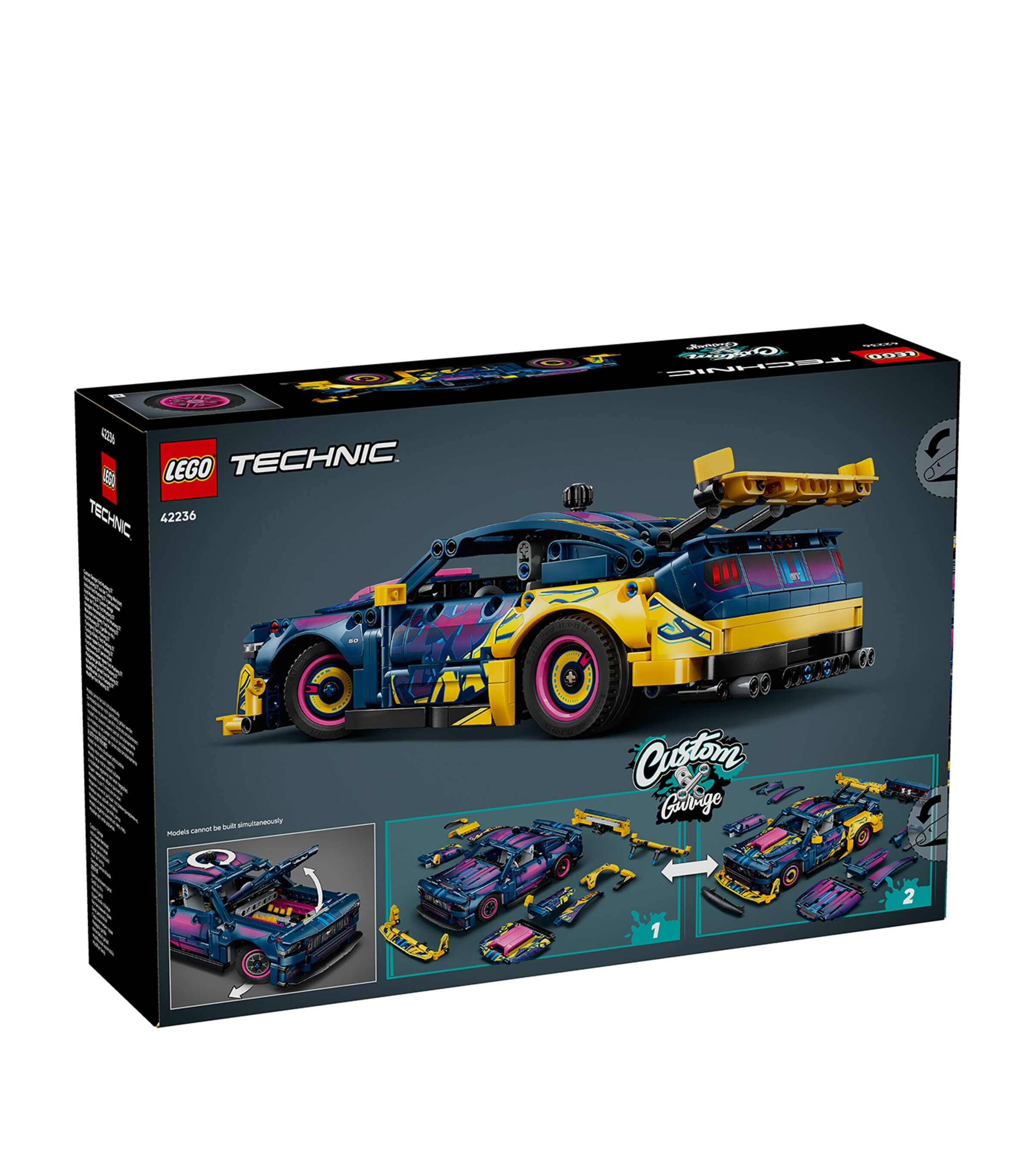 Lego Custom Garage Ford Mustang GT Car 42236 Image 2