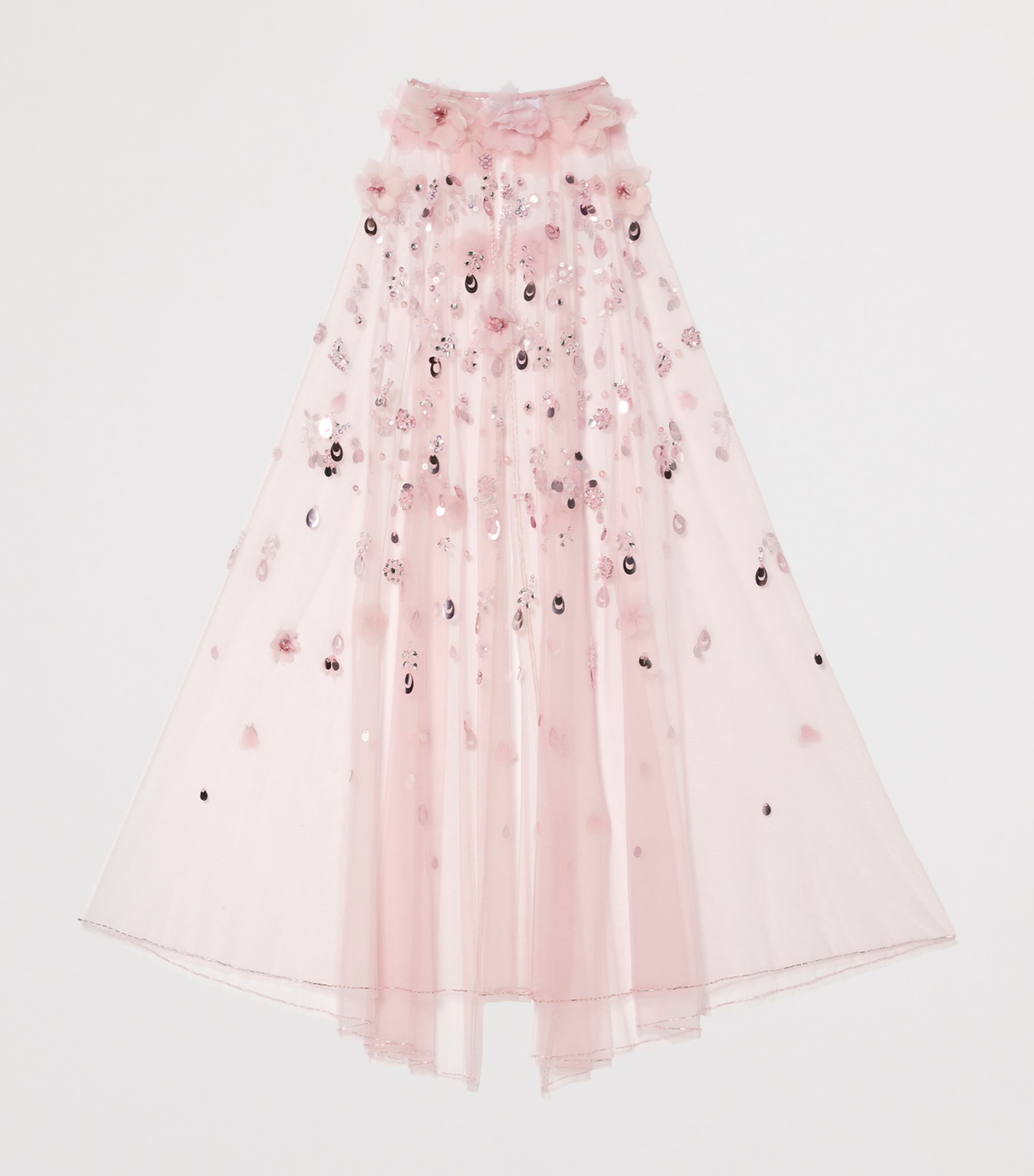 Embellished Zahra Cape FAIRY FLOSS Image 2