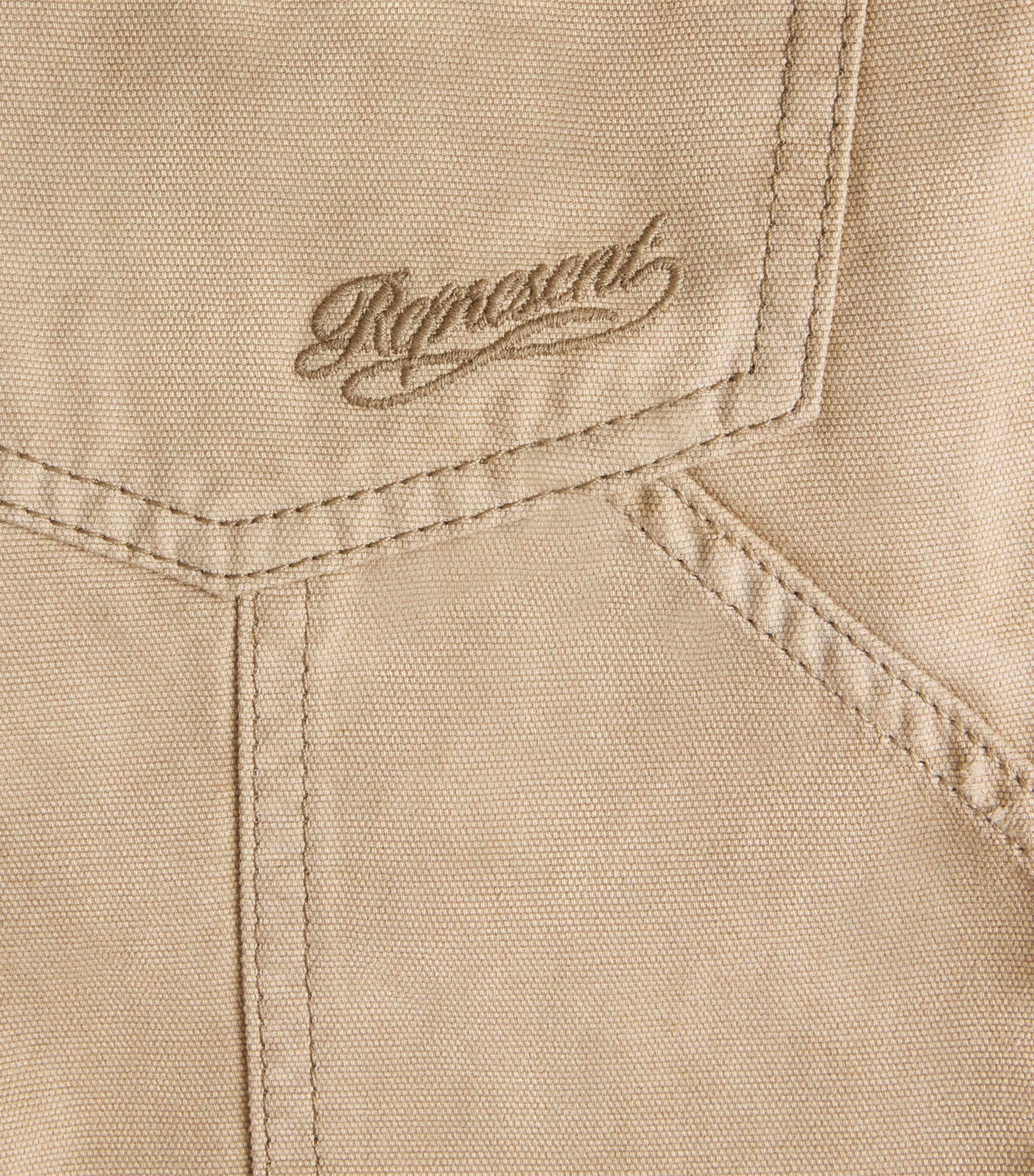 Represent Mens Carpenter Chino Shorts Beige Image 6