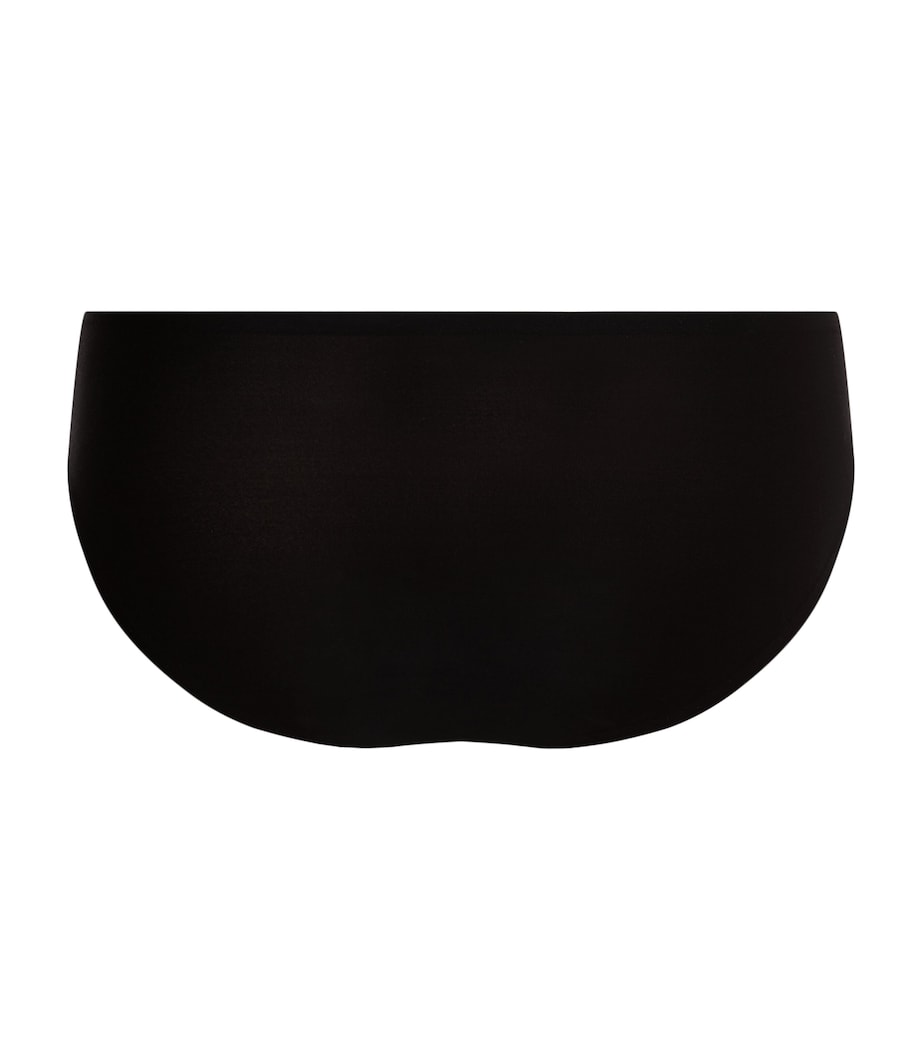 SoftStretch Brazilian Briefs BLACK Image 3