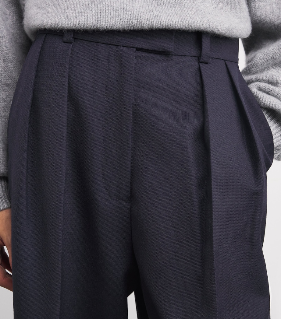 Lou Wide-Leg Trousers MIDNIGHT BLUE Image 6