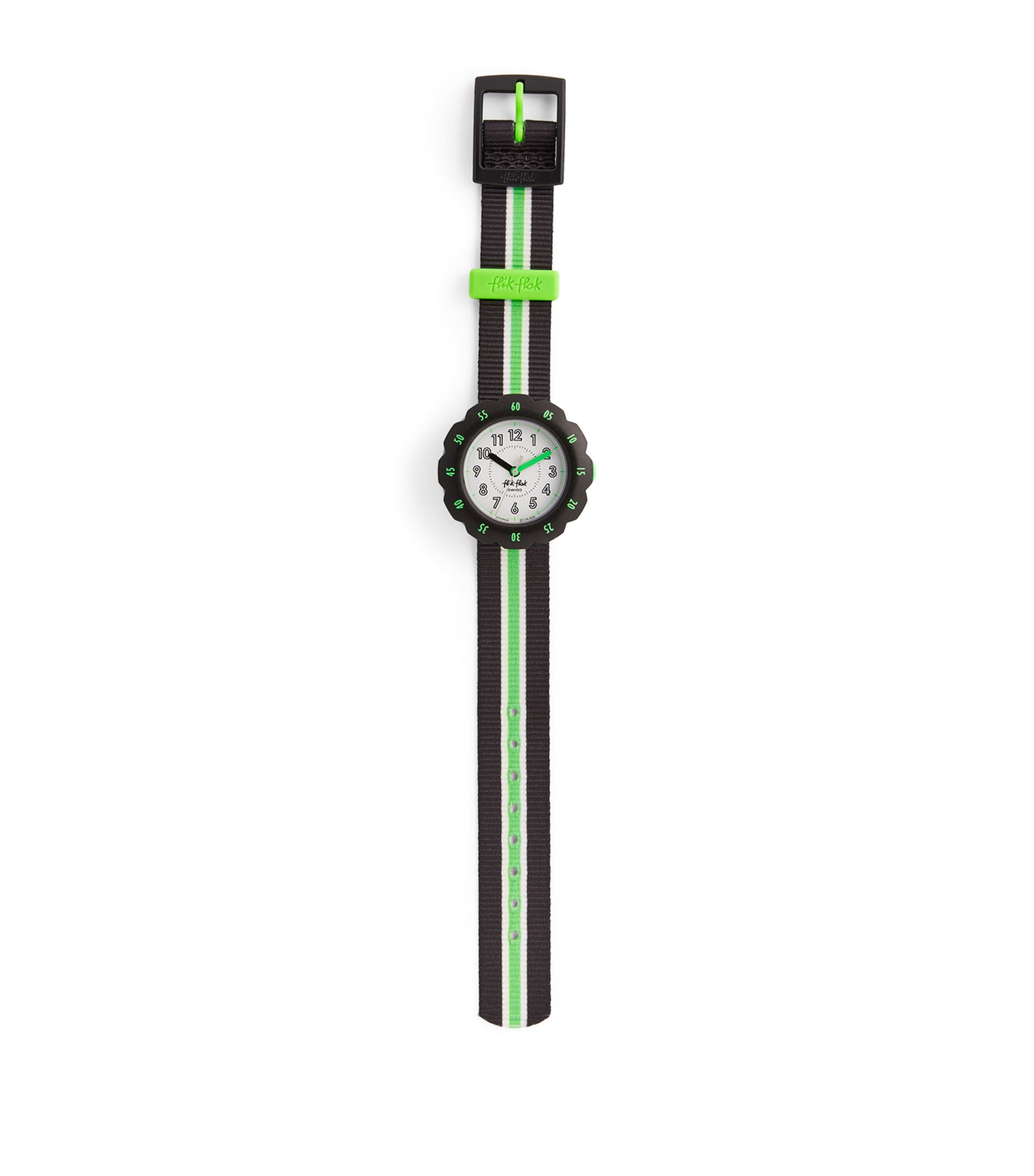 Flik Flak Kids' Adrien Watch In Green