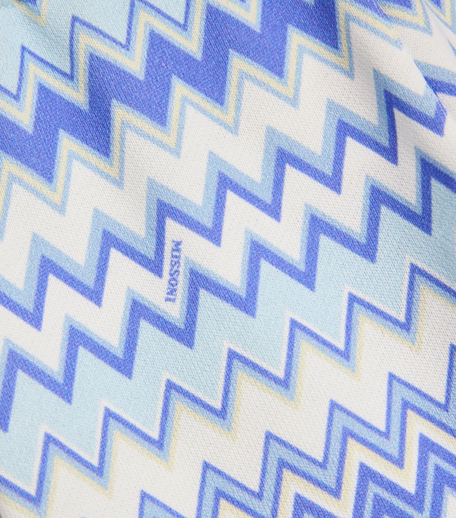 Zigzag Sweatpants (6-24 Months) 100CEWHITE/LGHT BLUE Image 3