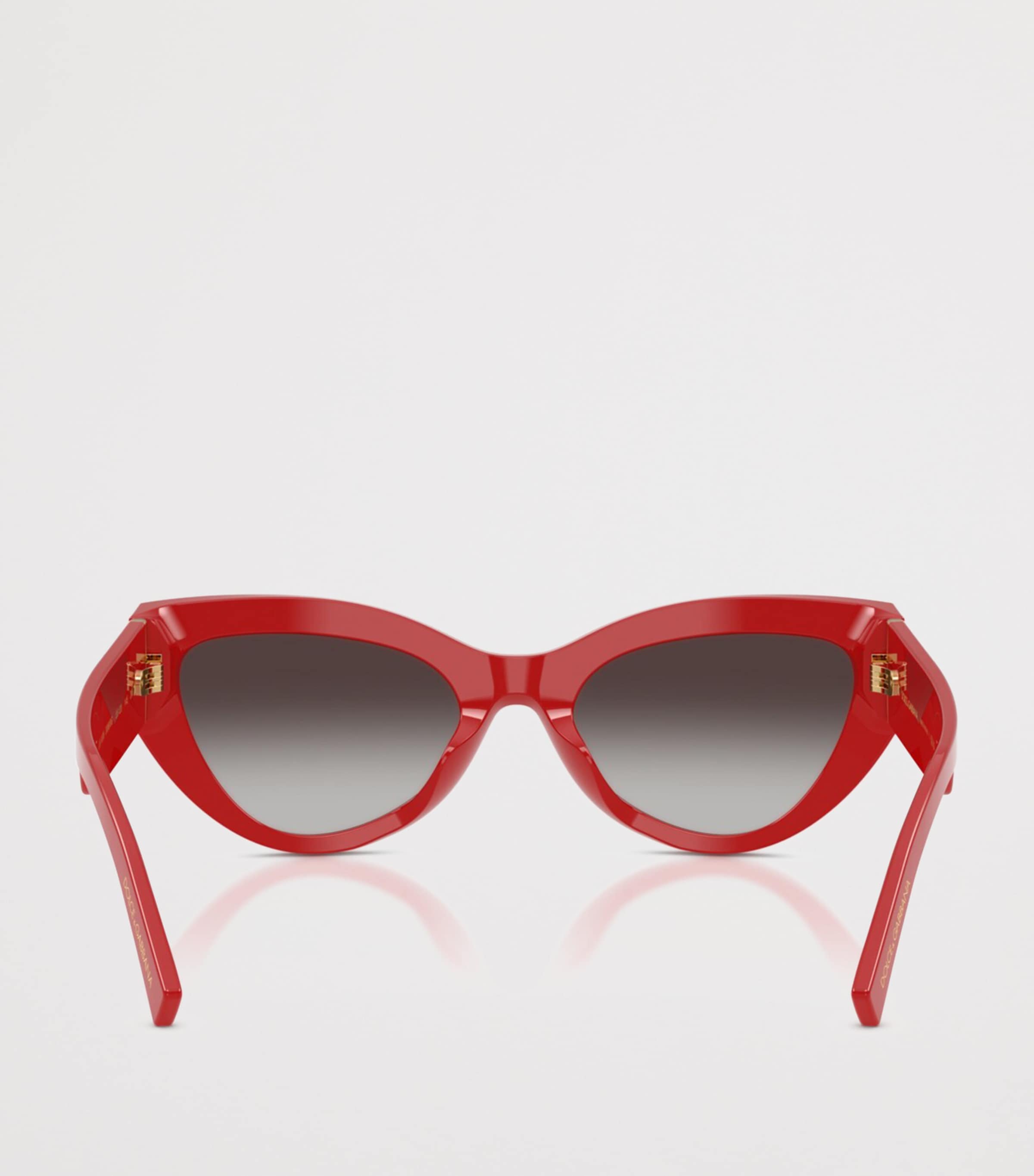 Dolce&Gabbana Cat-Eye Sunglasses Red Image 4