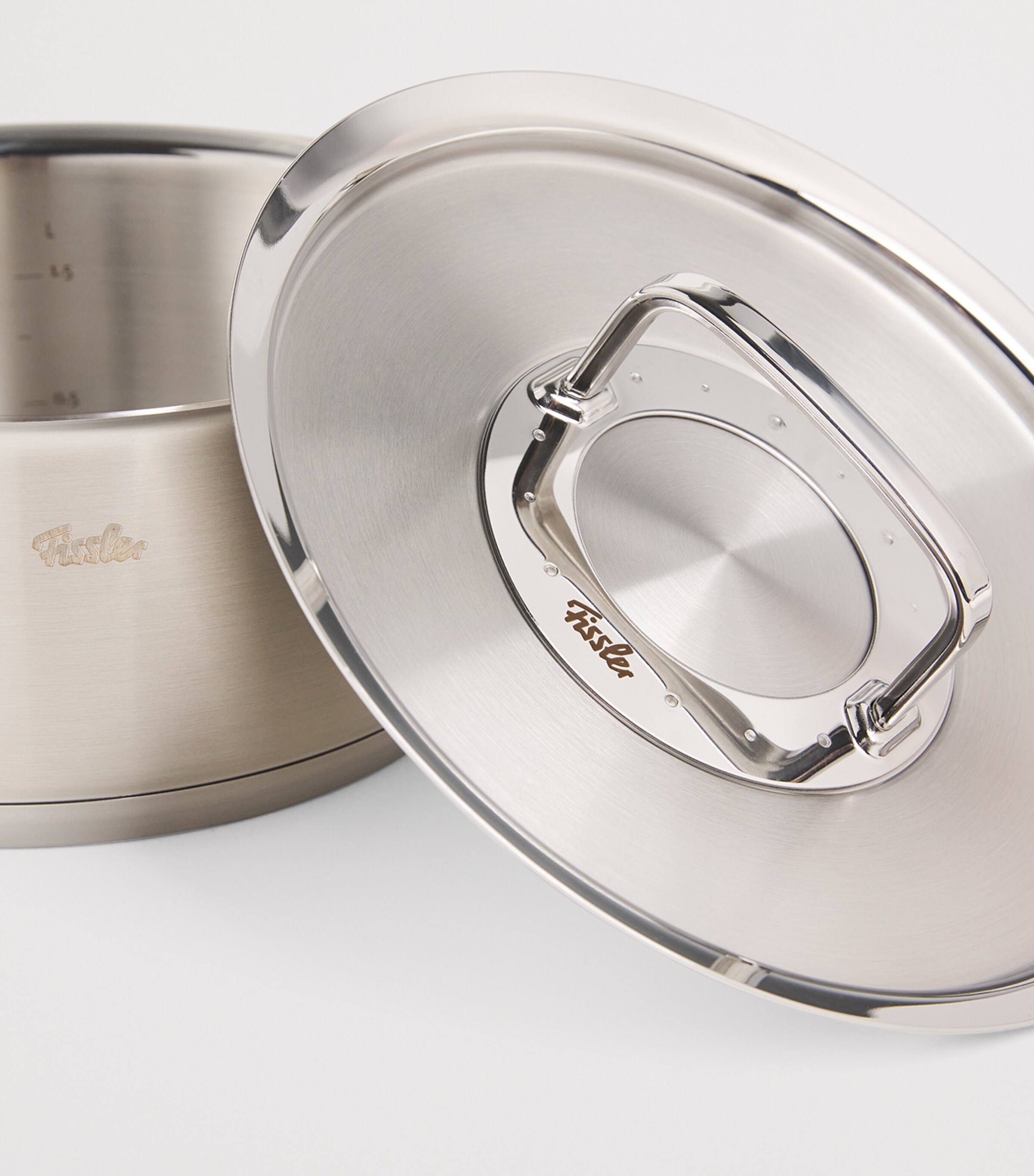 Original Profi 7-Piece Cookware Set STAINLESS STEEL Image 8