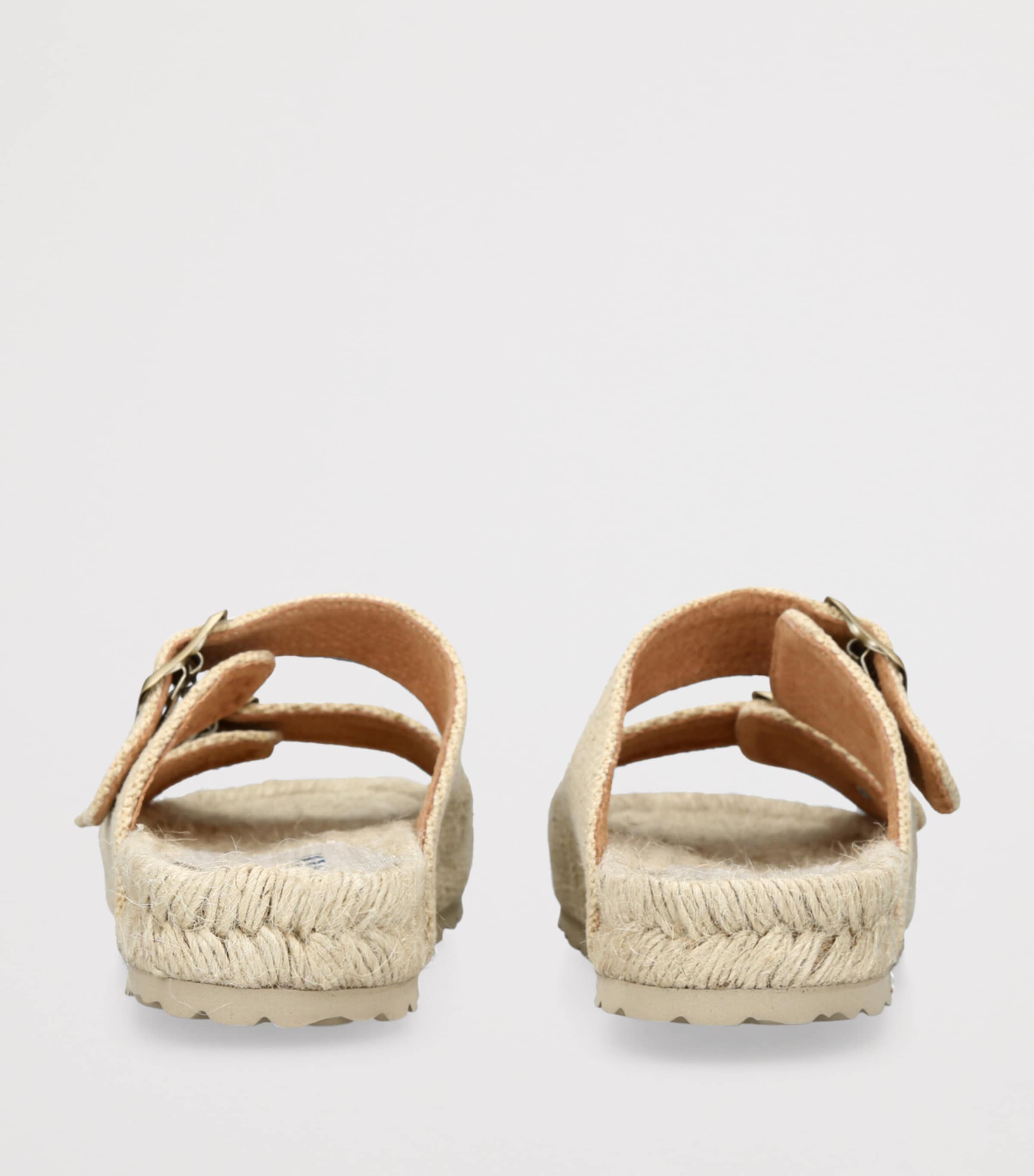 Manebi Hamptons Nordic Sandals Camel Image 2