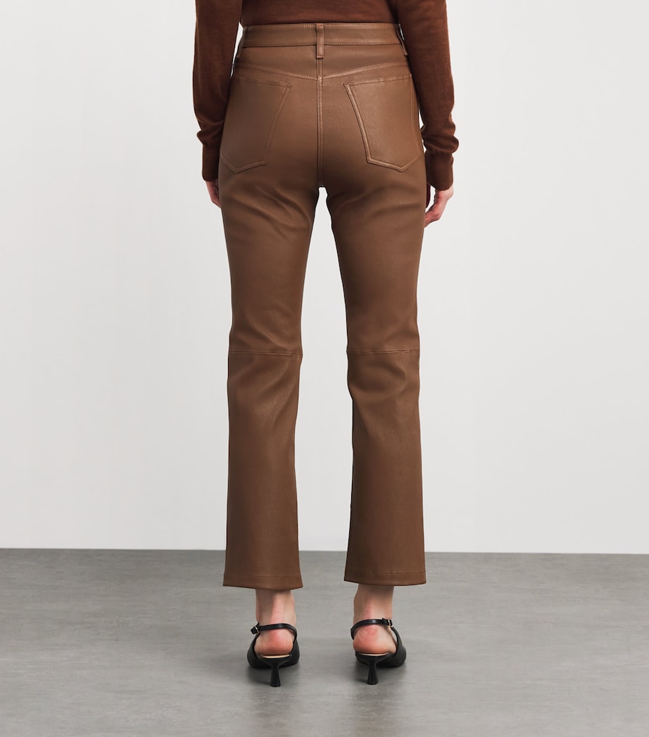 Leather Duke Trousers CINNAMON Image 4