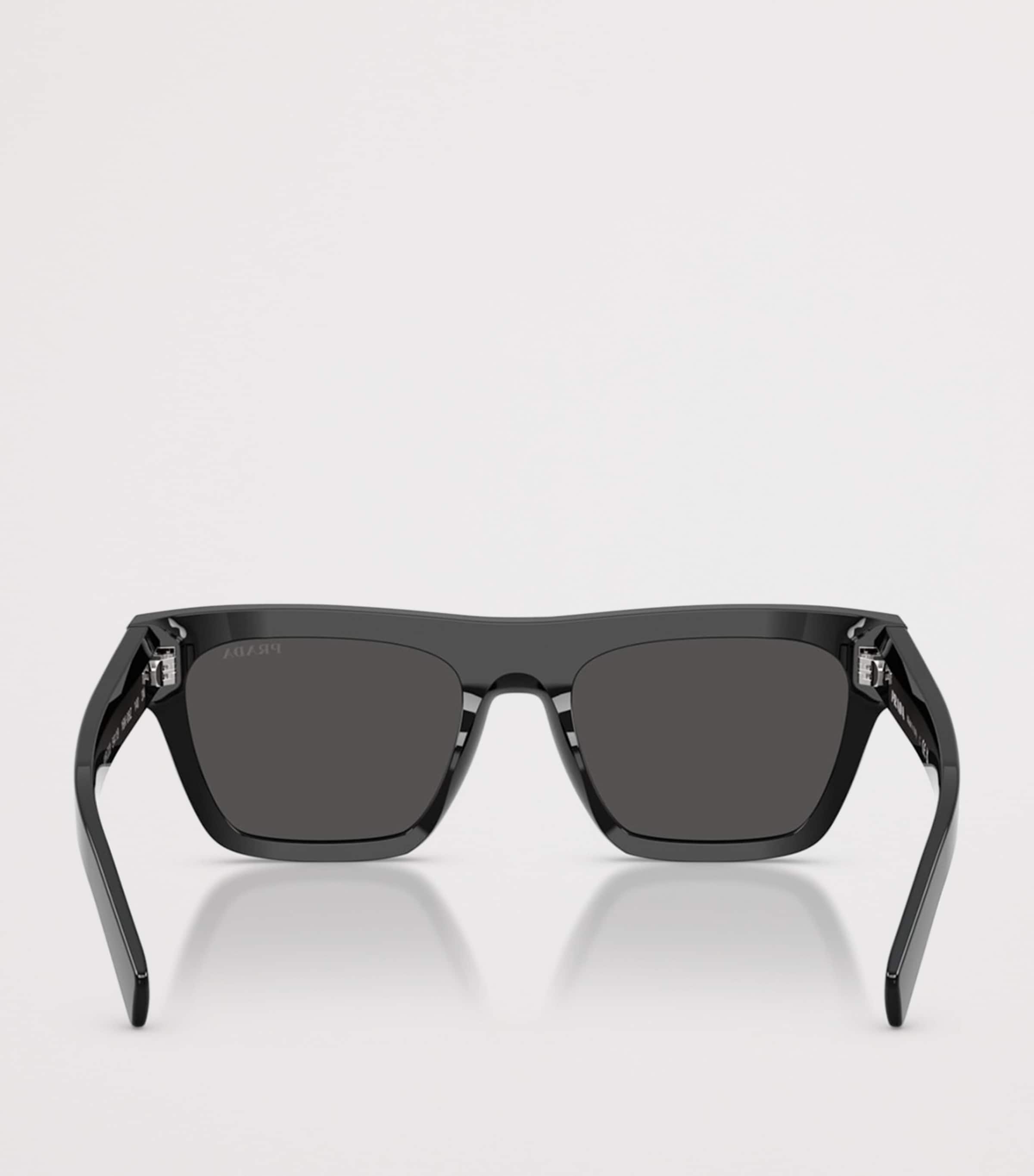 Acetate Rectangular Sunglasses 16K08Z Image 4