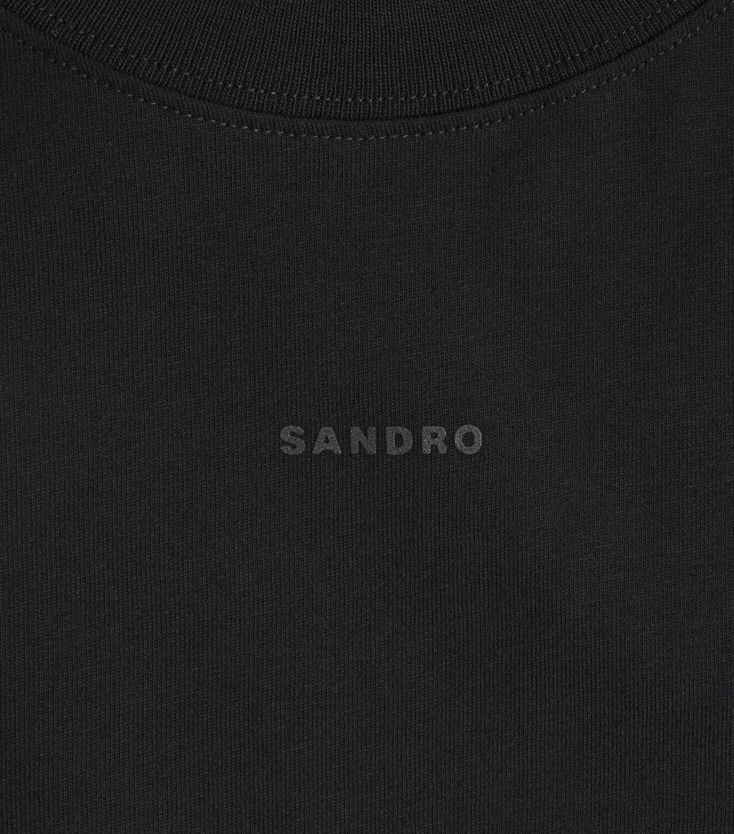 Organic Cotton Logo T-Shirt BLACK Image 5