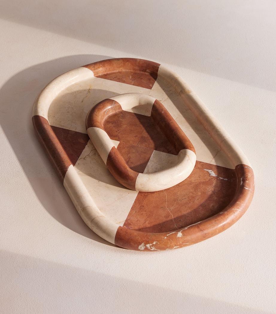 Small Marble Adley Tray (23cm) NO COLOUR Image 5