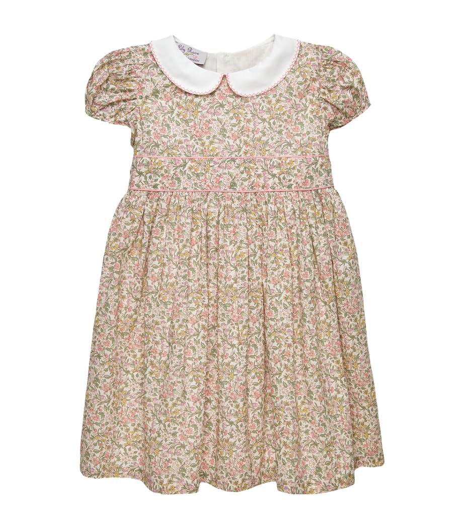 Cotton Liberty Print Dress (6-11 Years) PINK NAZANIN Image 1
