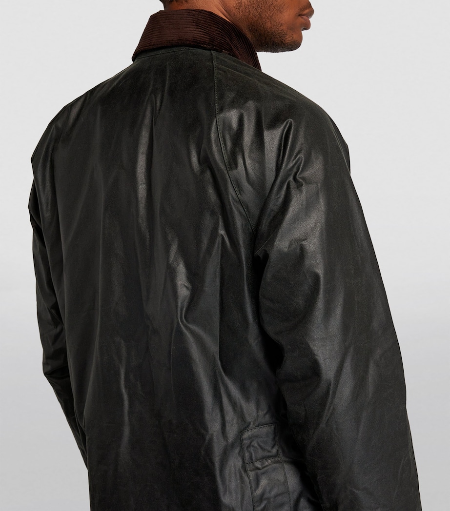 Waxed Bedale Jacket OLIVE Image 6