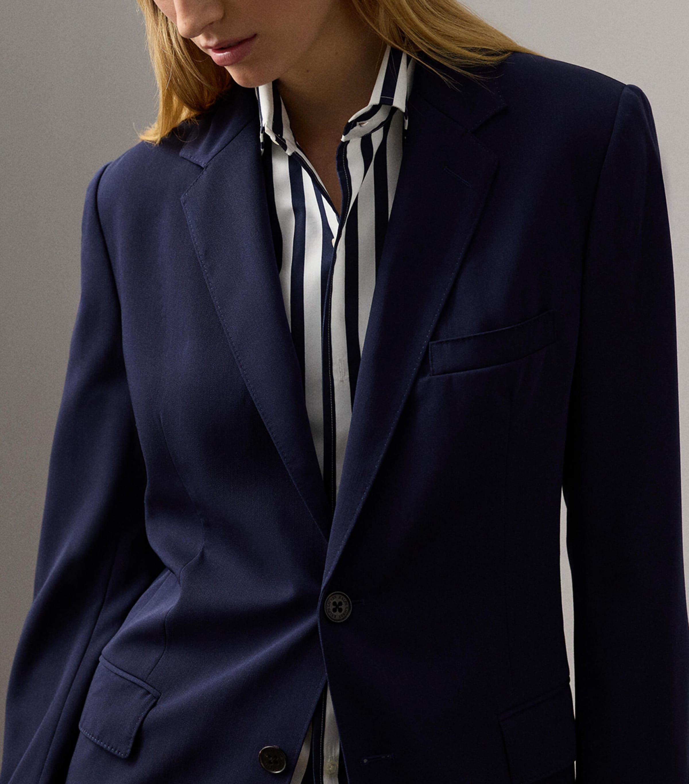 Wool Marcy Blazer NAVY-410 Image 5