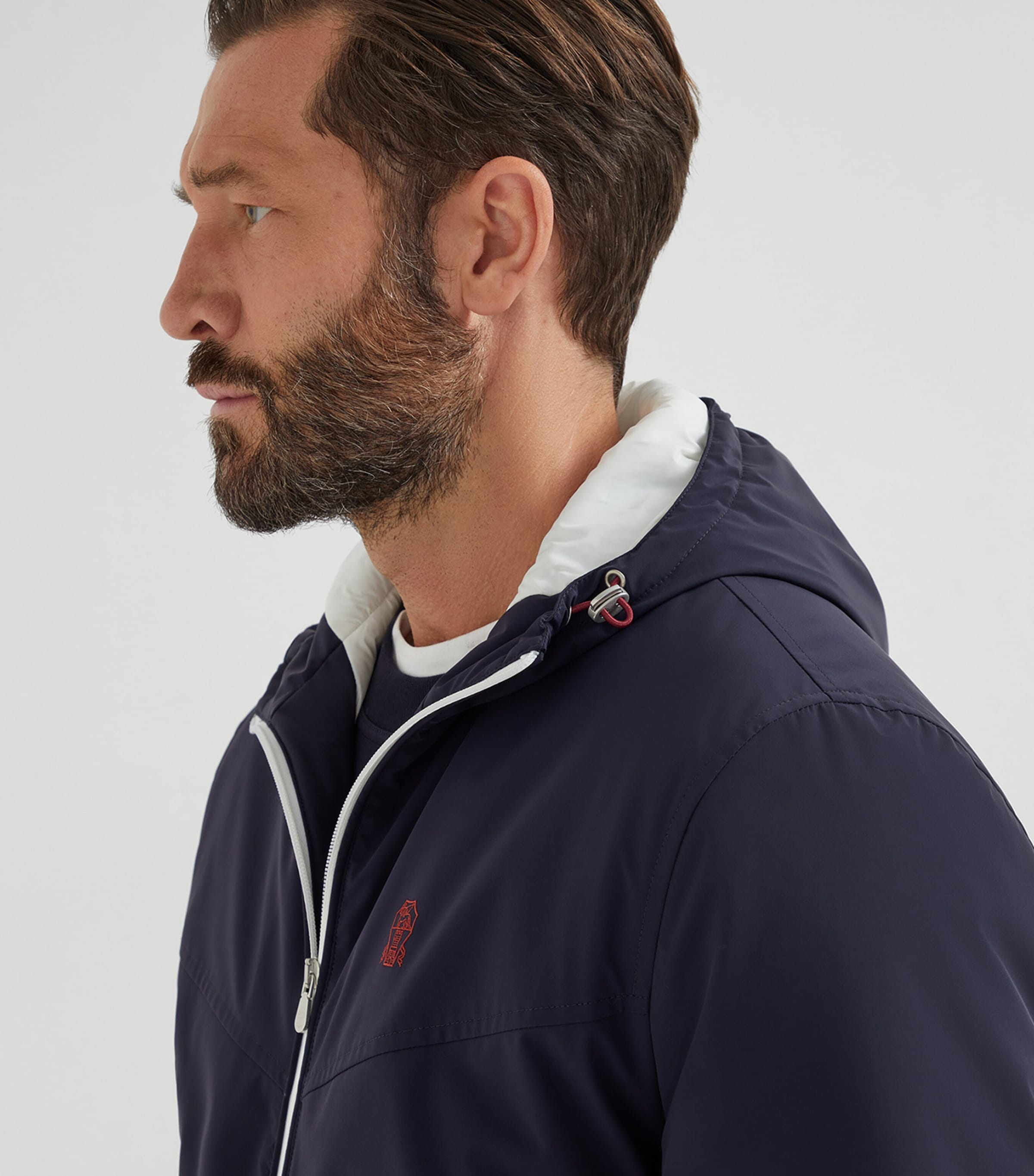 Bonded Taffeta Logo Jacket C1086 Image 5