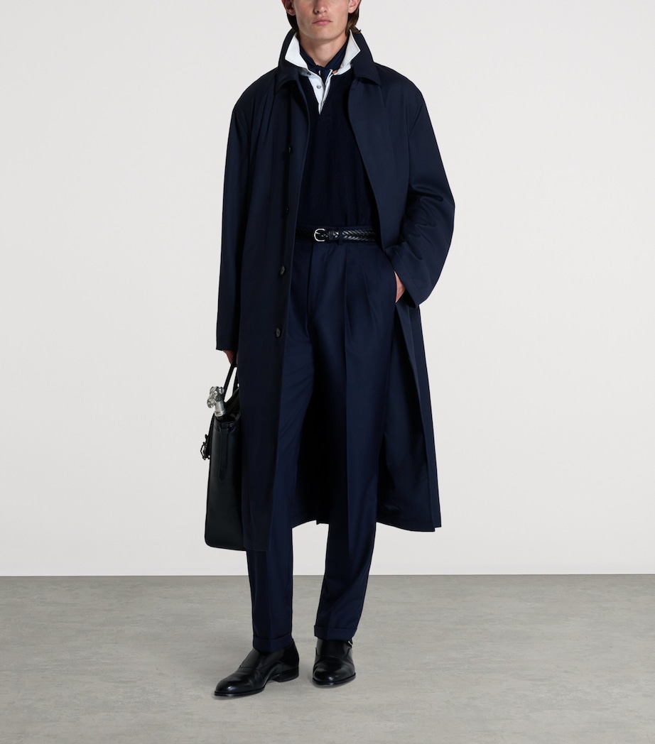 Wool Peacoat 416HOUSE NAVY Image 5