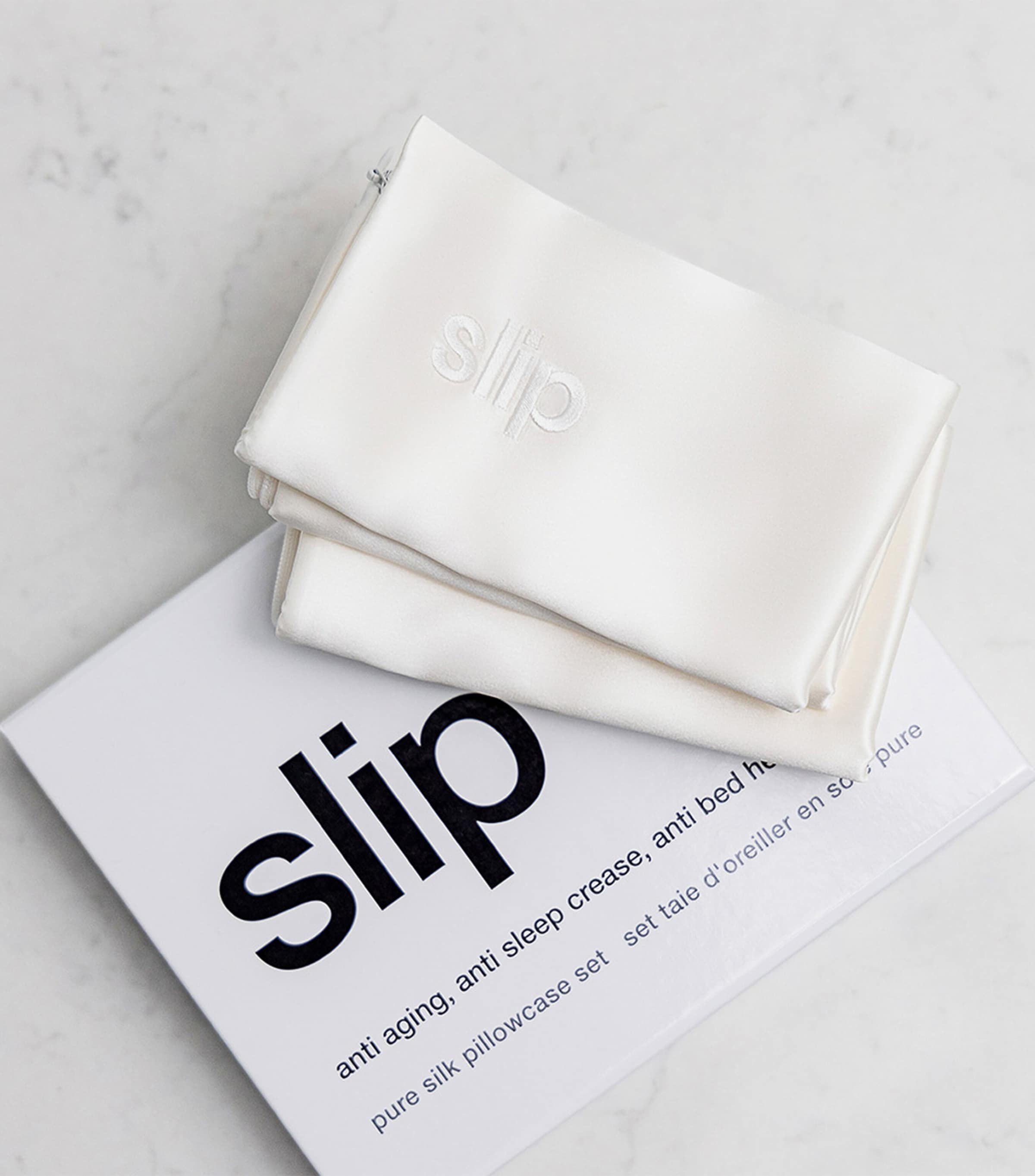 Silk Queen Pillowcase (Set of 2) WHITE Image 7