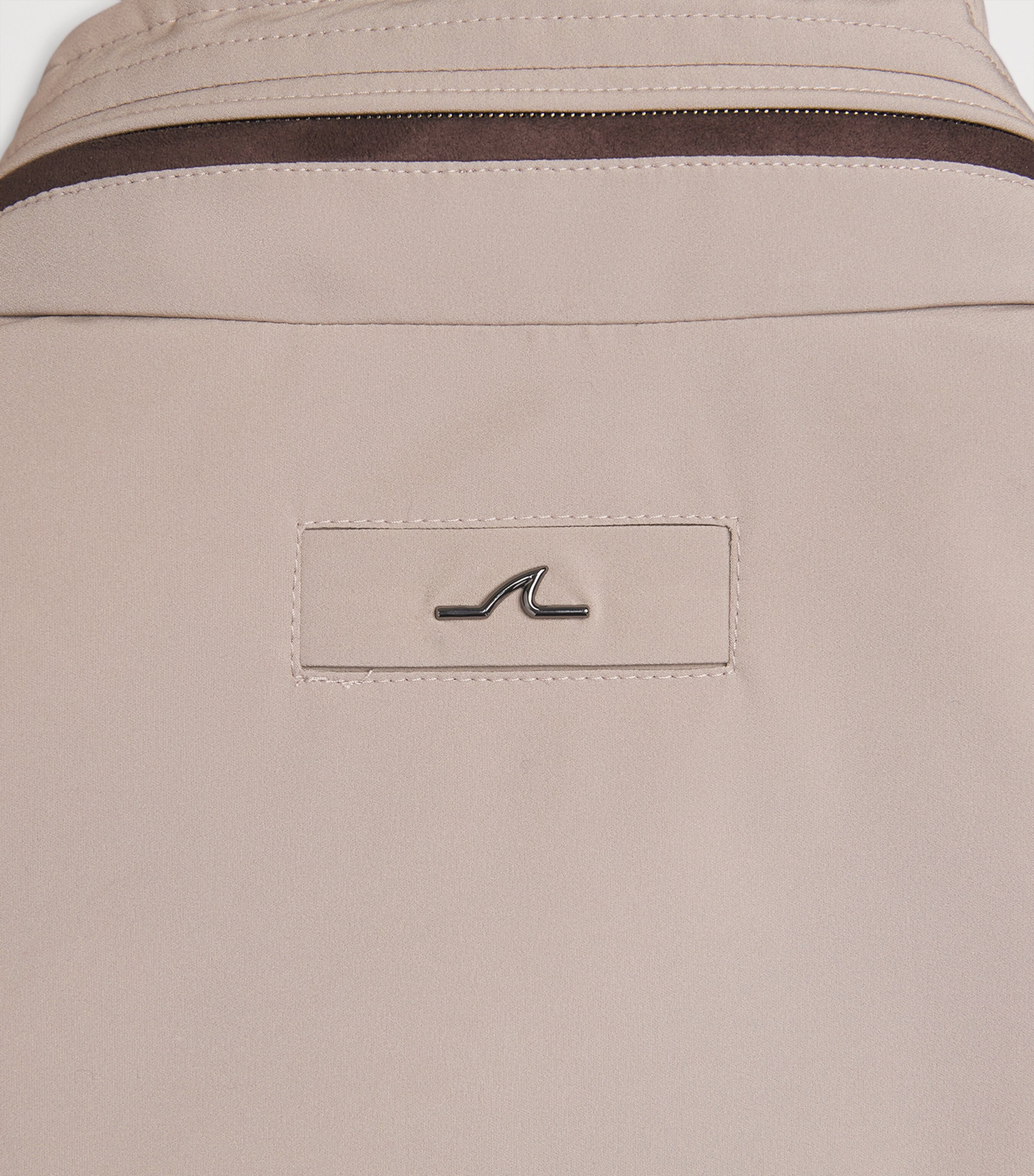 Paul & Shark Mens Technical Padded Jacket Beige Image 6
