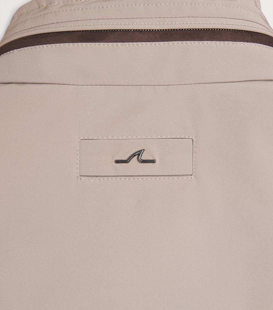 Paul & Shark Mens Technical Padded Jacket Beige Image 6
