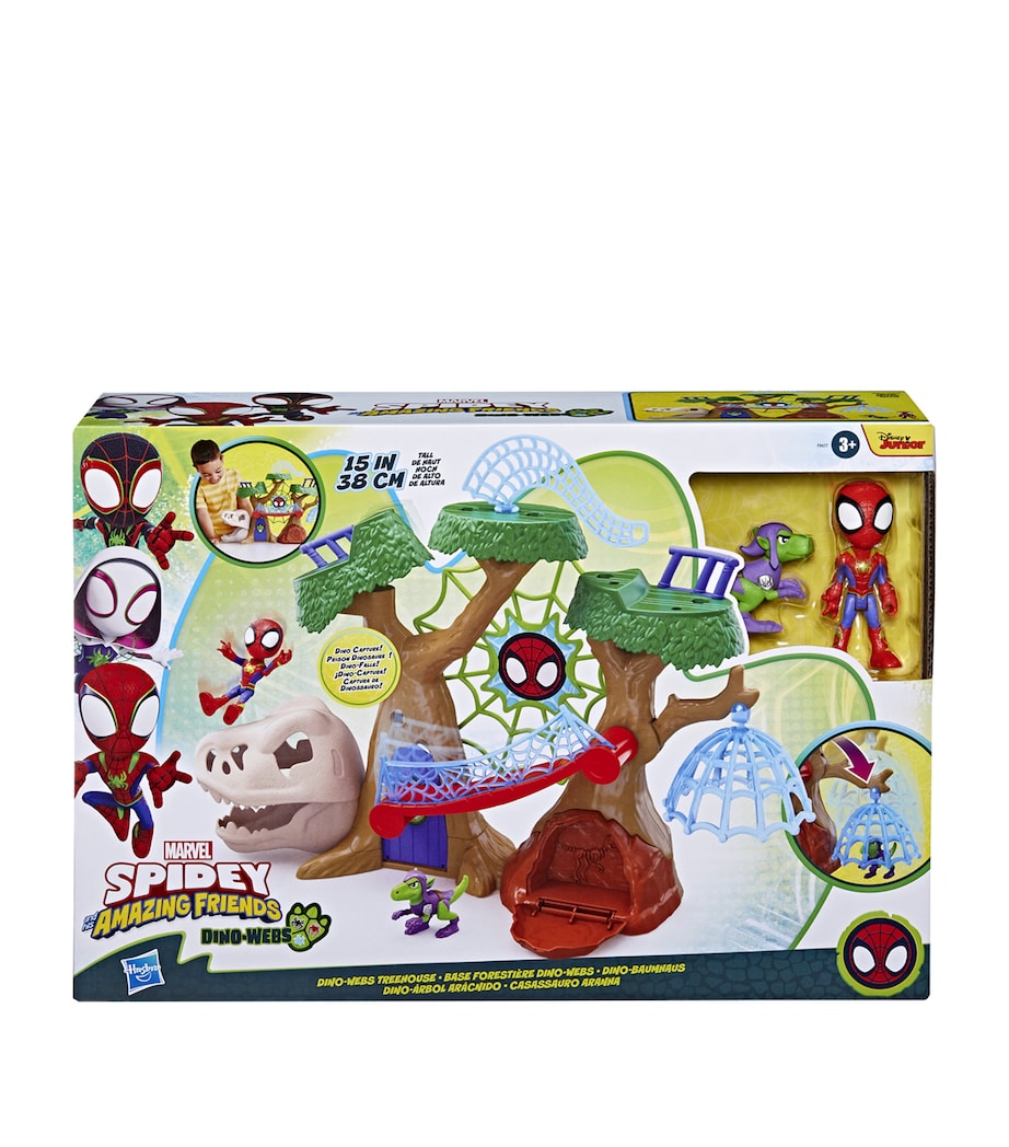 Marvel Marvel Spidey and His Amazing Friends Dino-Webs Treehouse Image 1