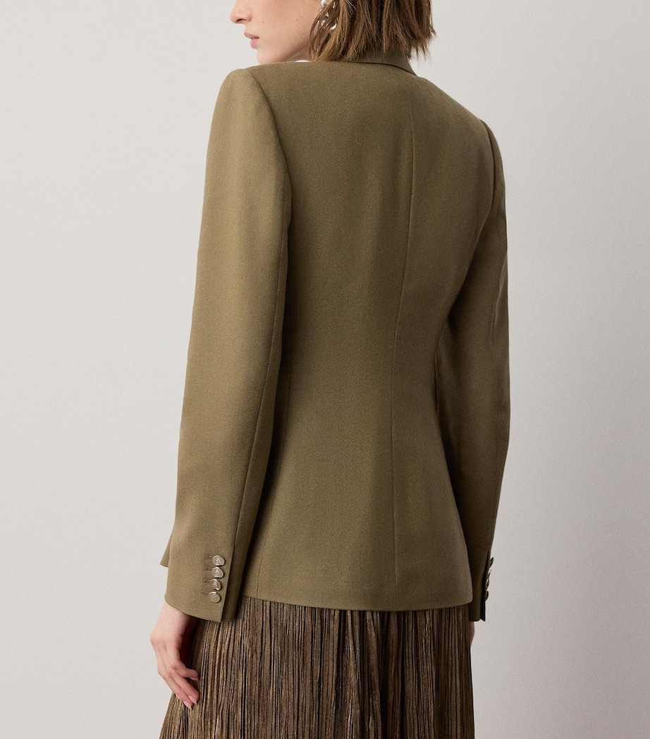 Ralph Lauren Collection Womens Cashmere Camden Jacket Porcini Image 5