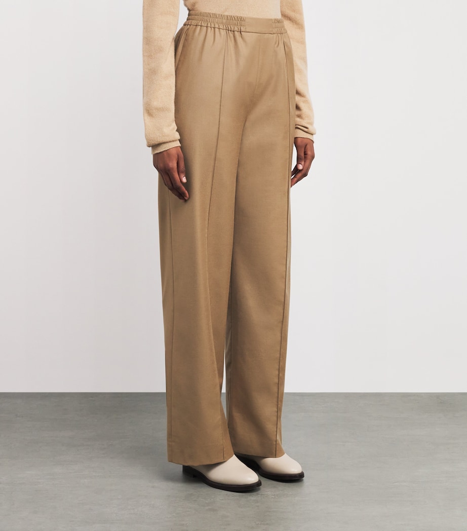 Wool-Silk Trousers A2026 Image 3