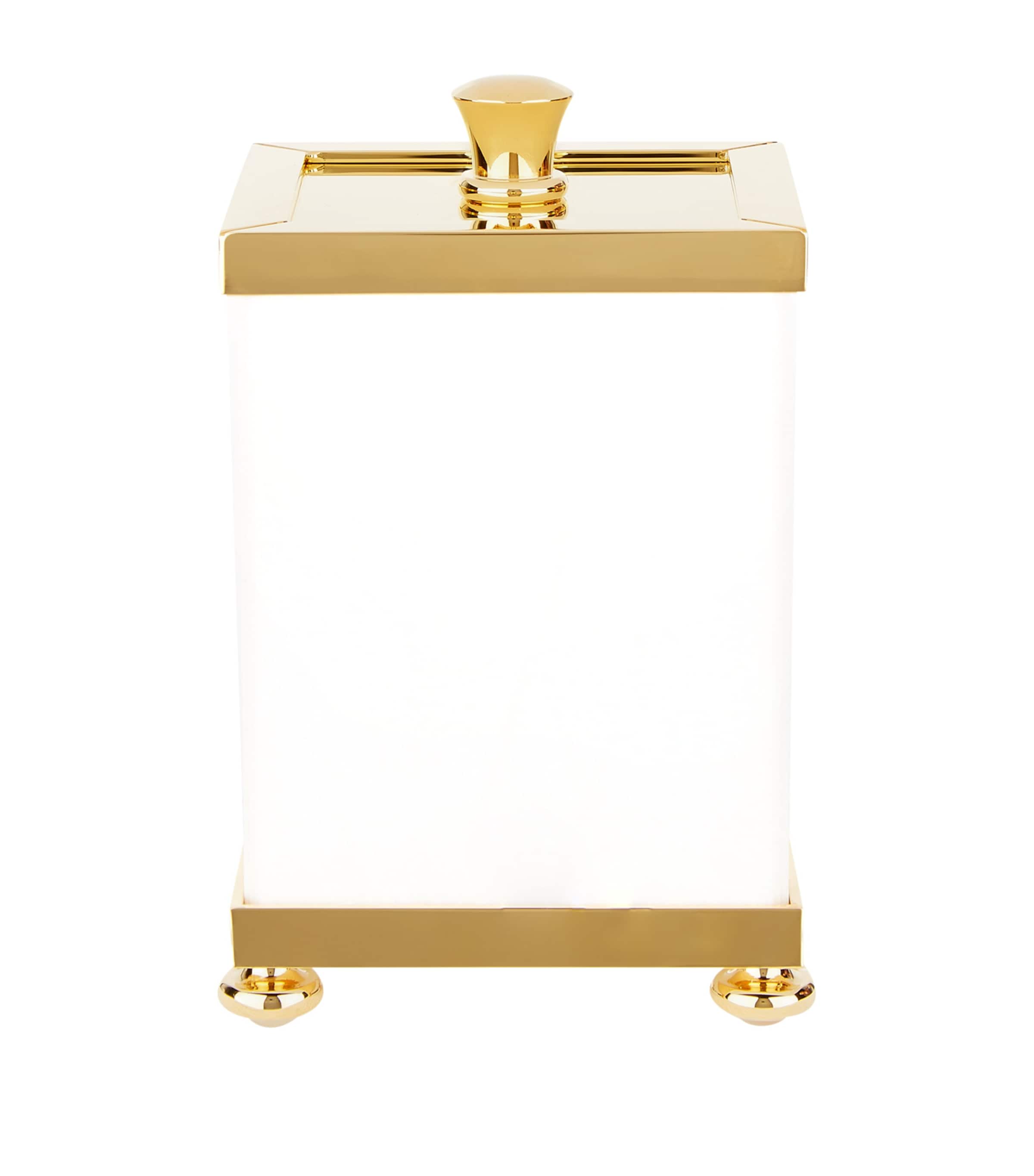 ZODIAC Marble Jar White Gold Image 1