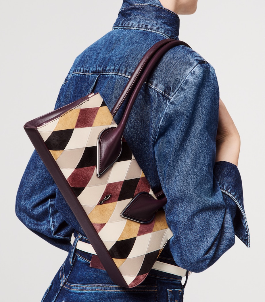 Venus Calf Leather Top Handle Bag 8862 Image 2