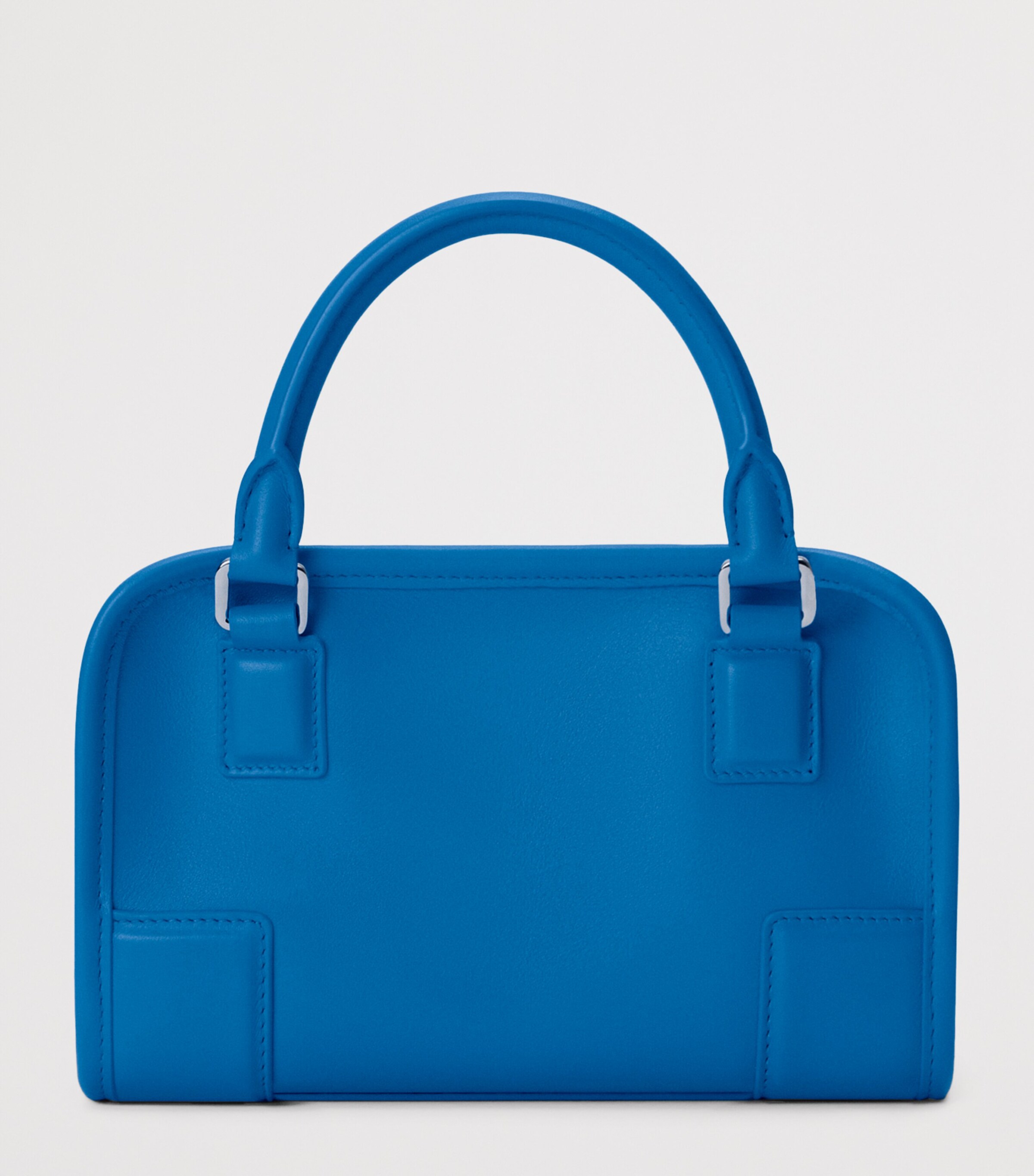 LOEWE Blue Mini Leather Amazona 180 Top-Handle Bag | Harrods US