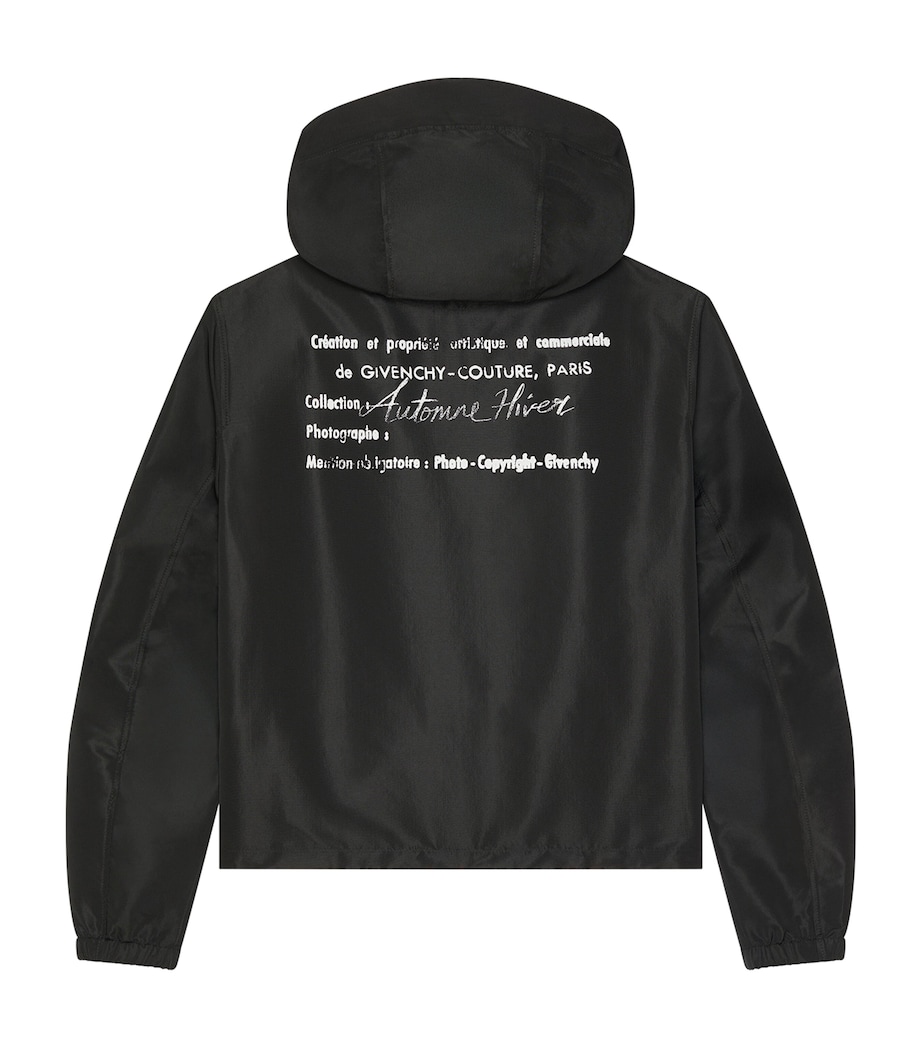 Givenchy Mens Archival Print Windbreaker Jacket Image 4