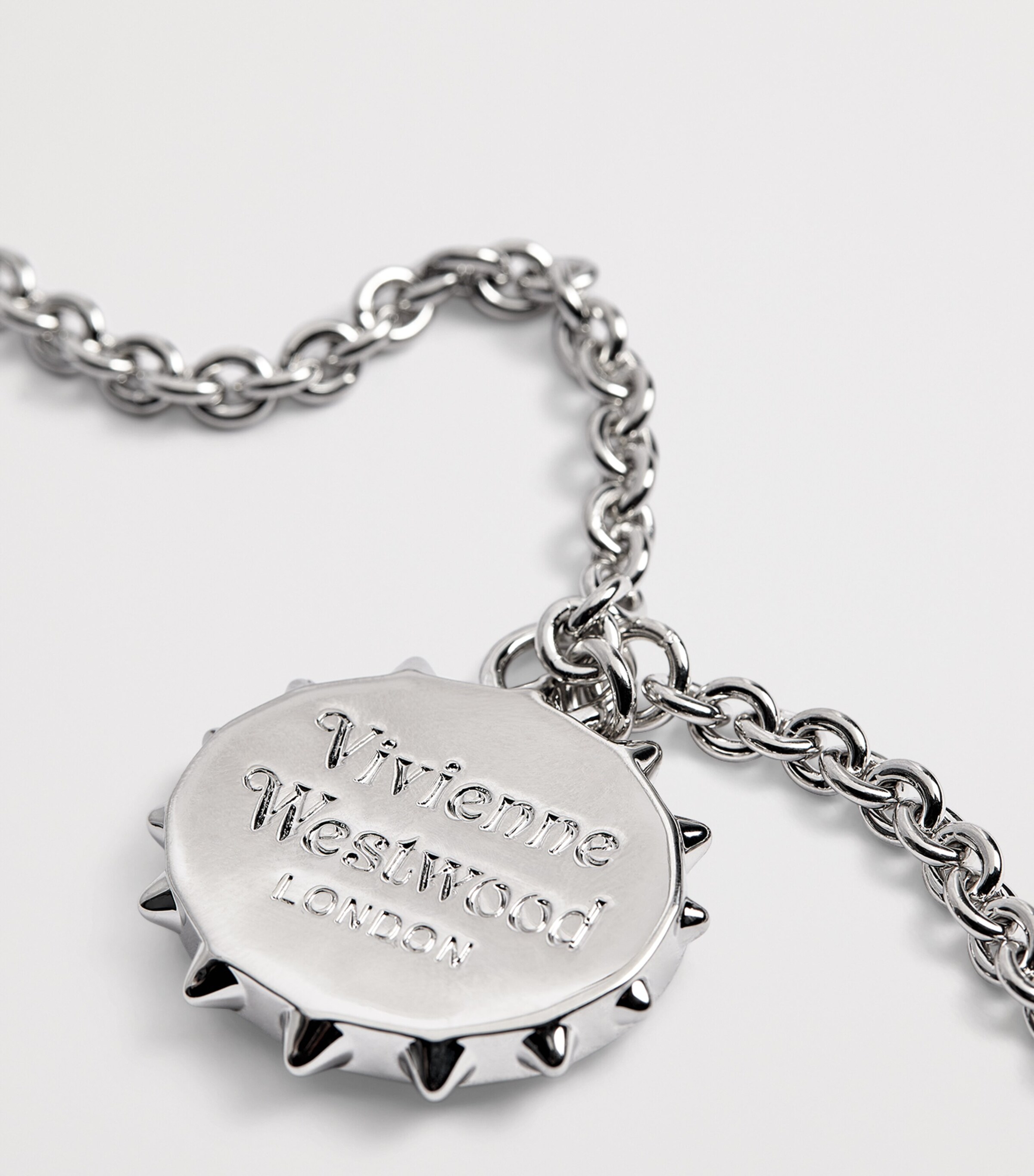 Vivienne Westwood Chester Orb Pendant Necklace Platinum Image 4