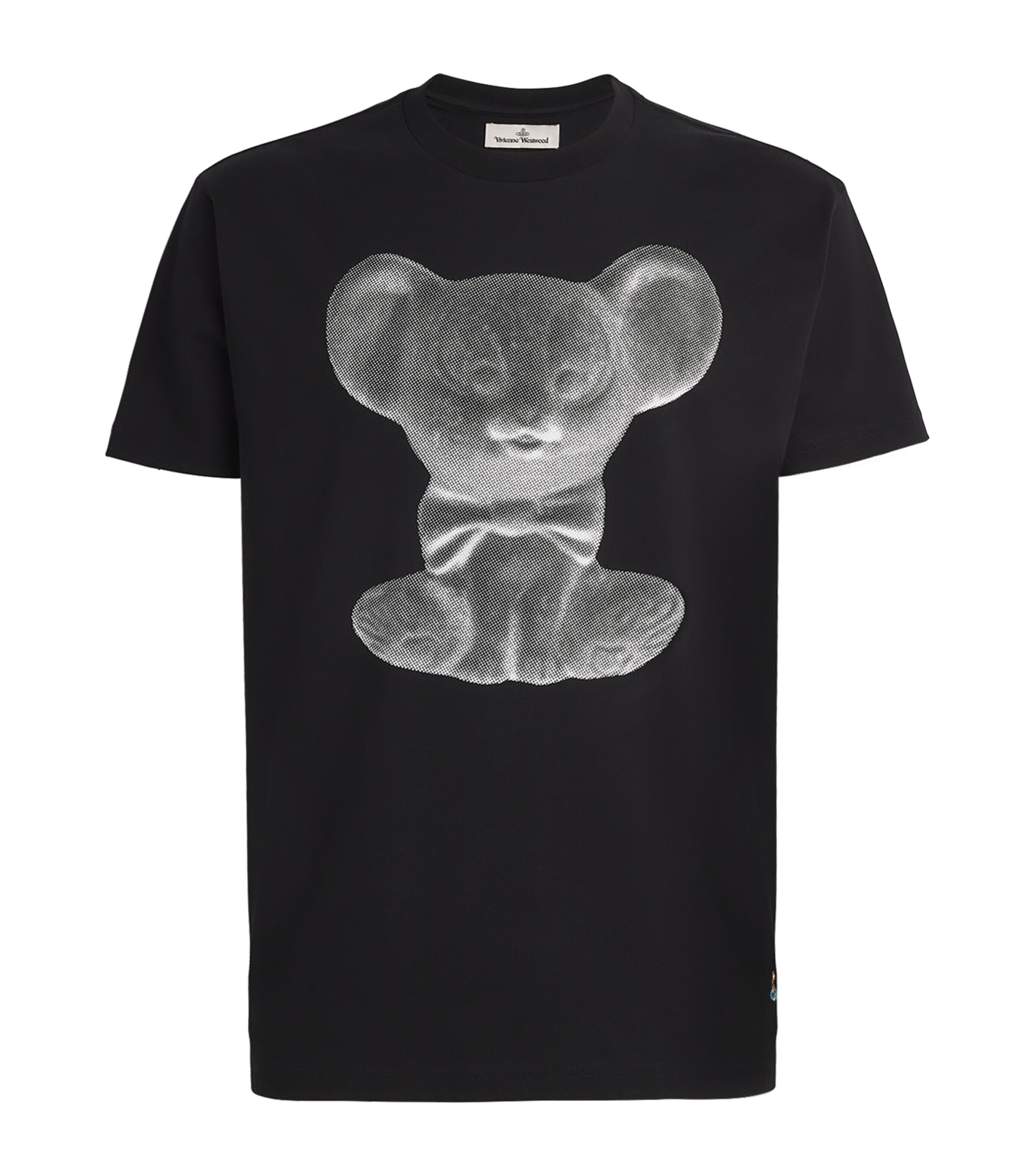 Vivienne Westwood Black Cotton Mouse T-Shirt | Harrods UK