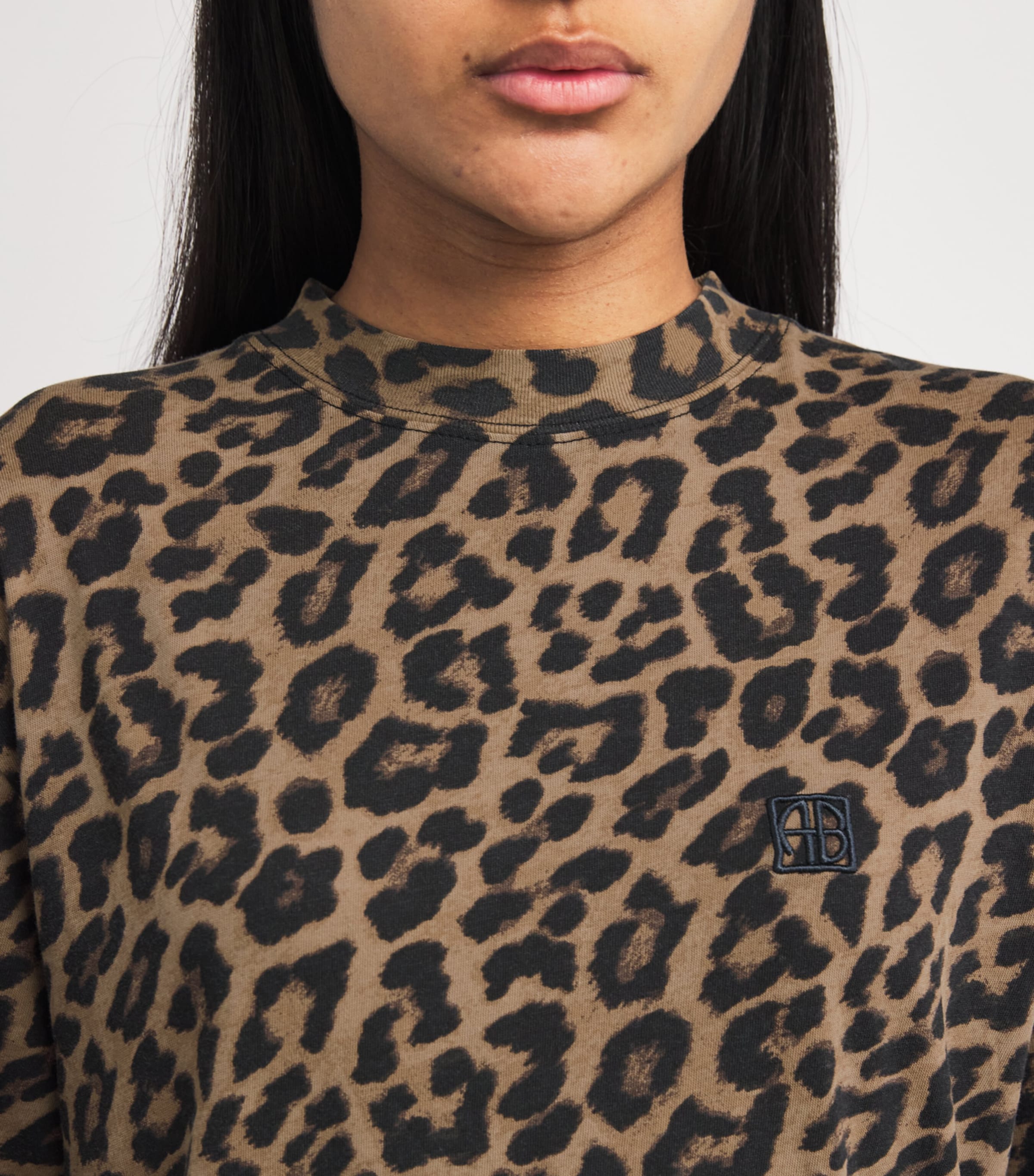 Leopard Print Avi T-Shirt LEOPARD Image 6
