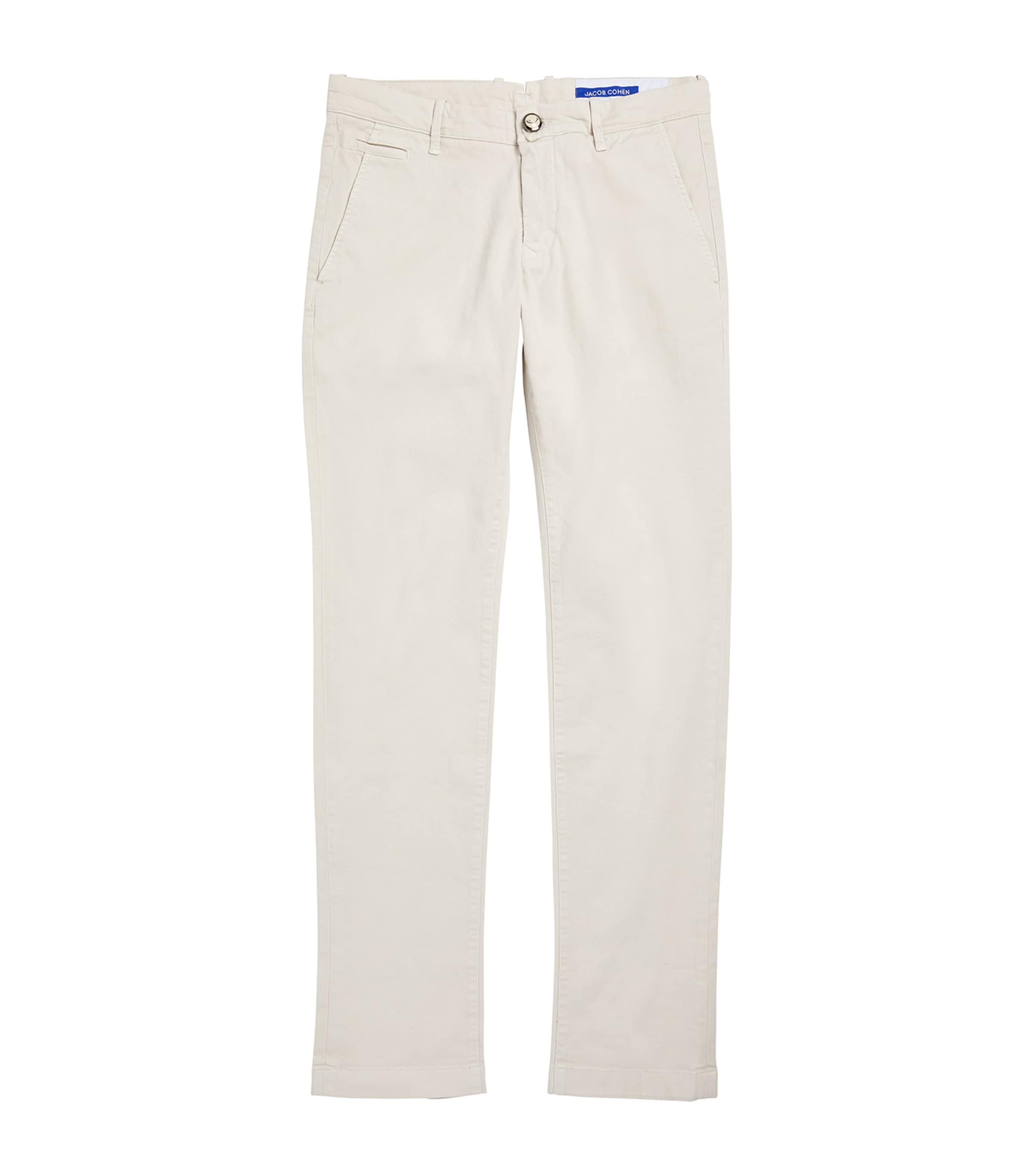 Jacob Cohen Bobby Slim Chinos In Grey
