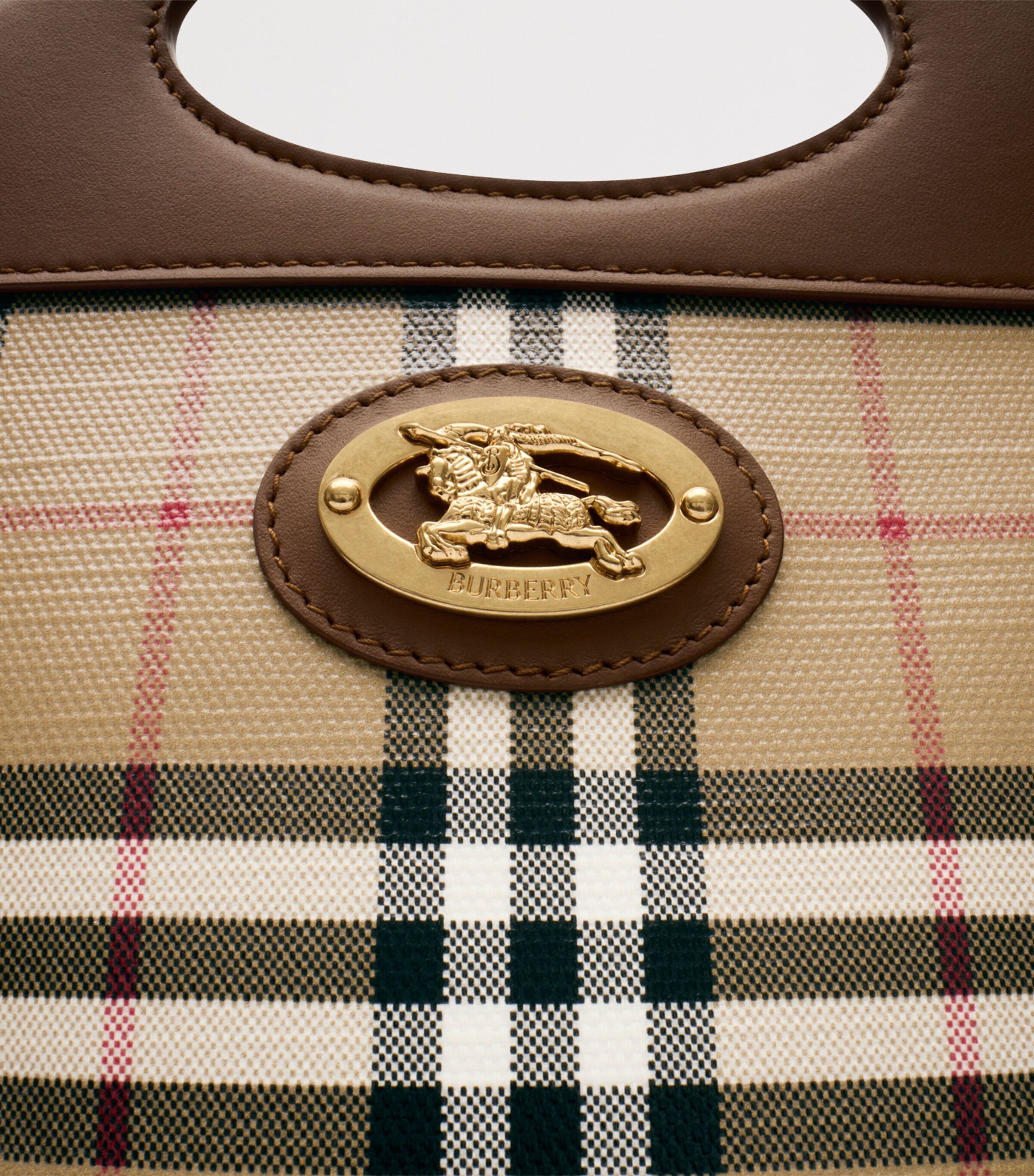 Burberry Mini Canvas Pocket Bag Archive Beige Image 6
