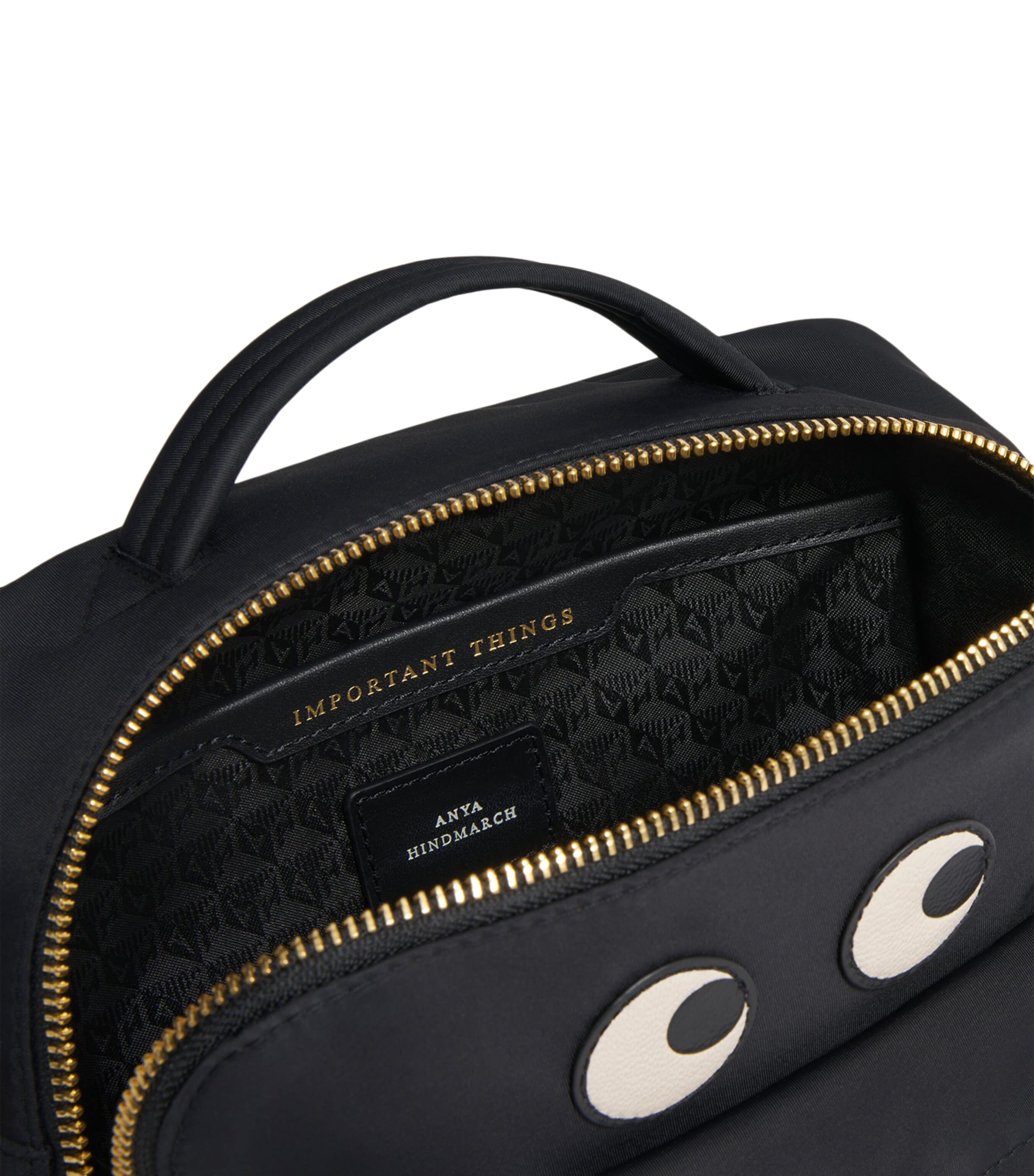 Eyes Cross-Body Pouch BLACK Image 7