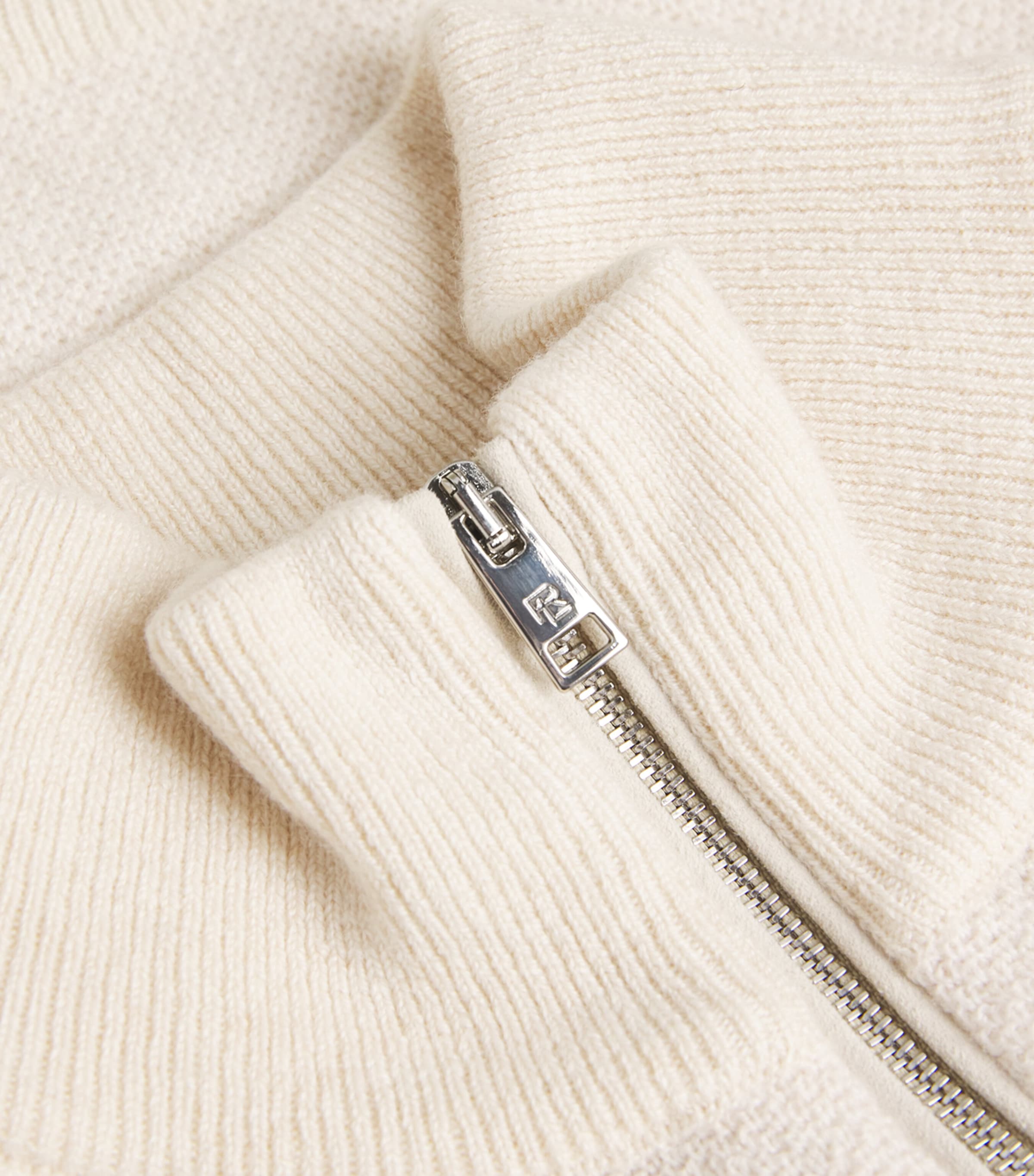 Cashmere Half-Zip Sweater CREAM MULTI Image 5