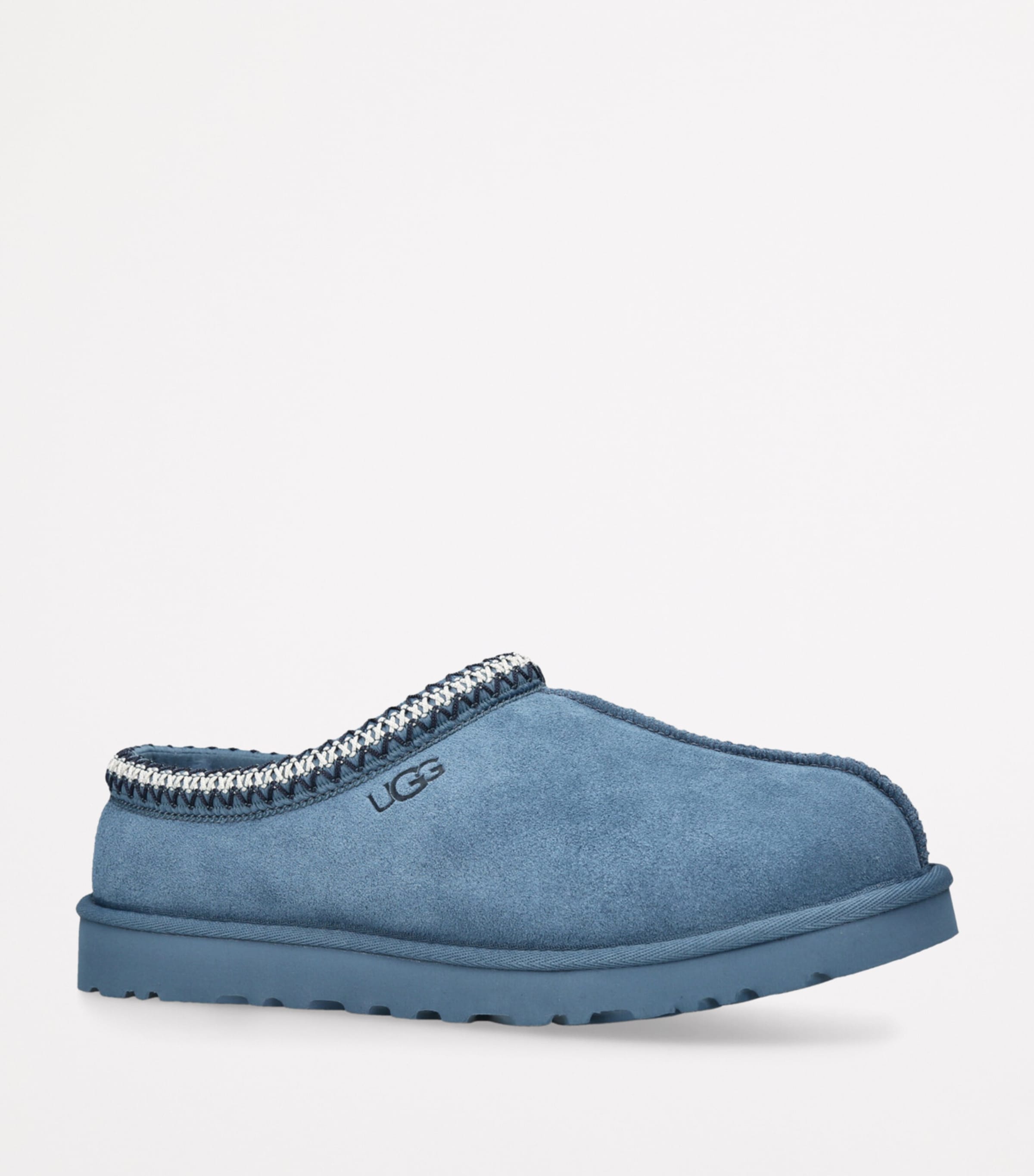 Suede Tasman Slippers BLUE Image 3