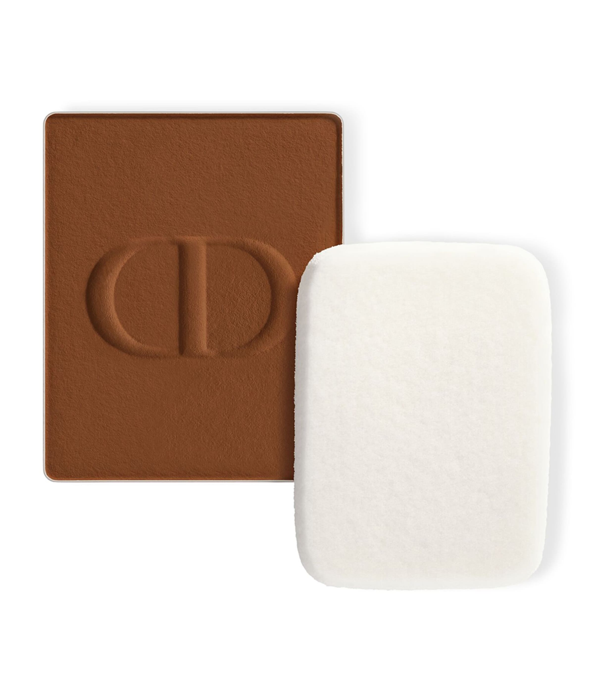 Dior Forever Natural Velvet Compact Foundation Refill In Brown
