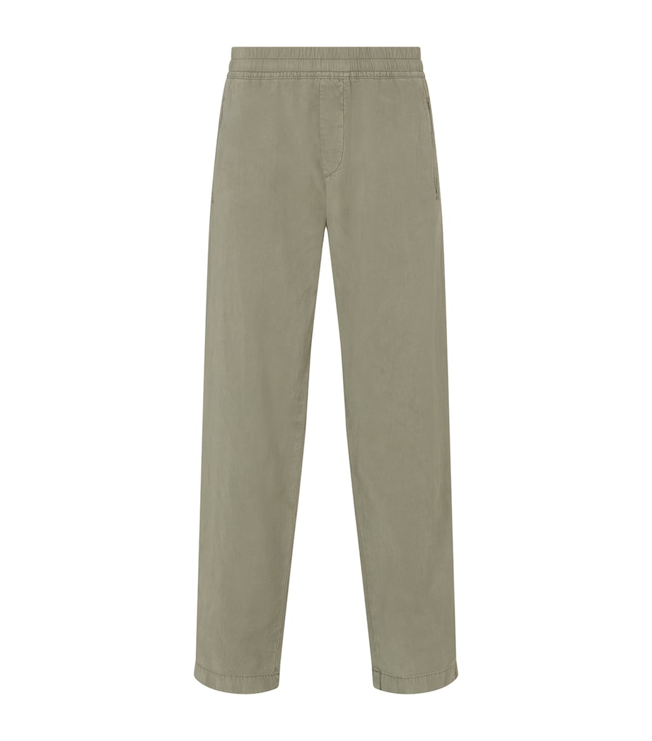 Lyocell-Blend Elasticated Trousers SAGE Image 1