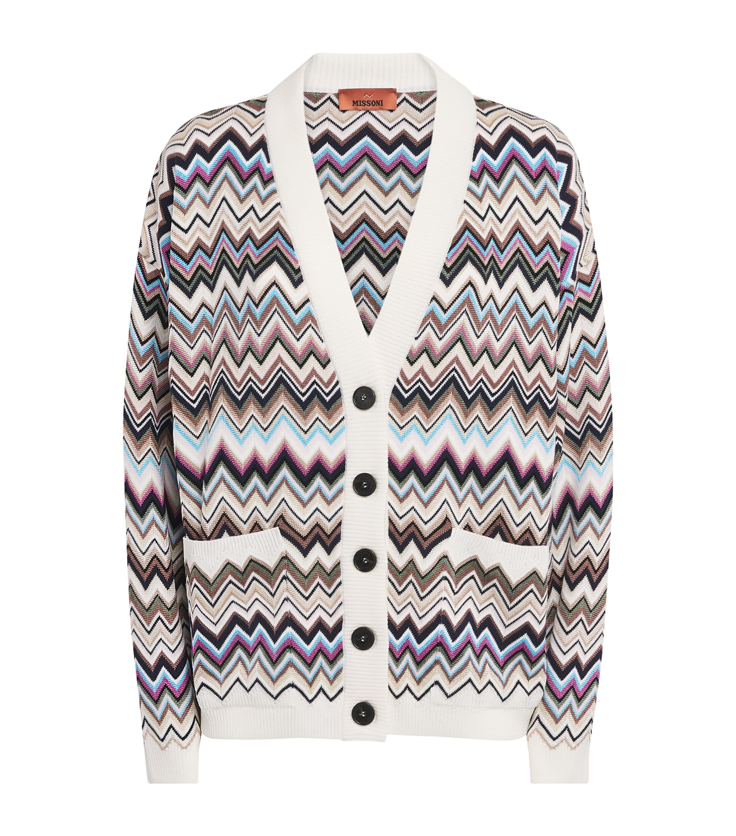 Missoni Chevron V-neck Cardigan