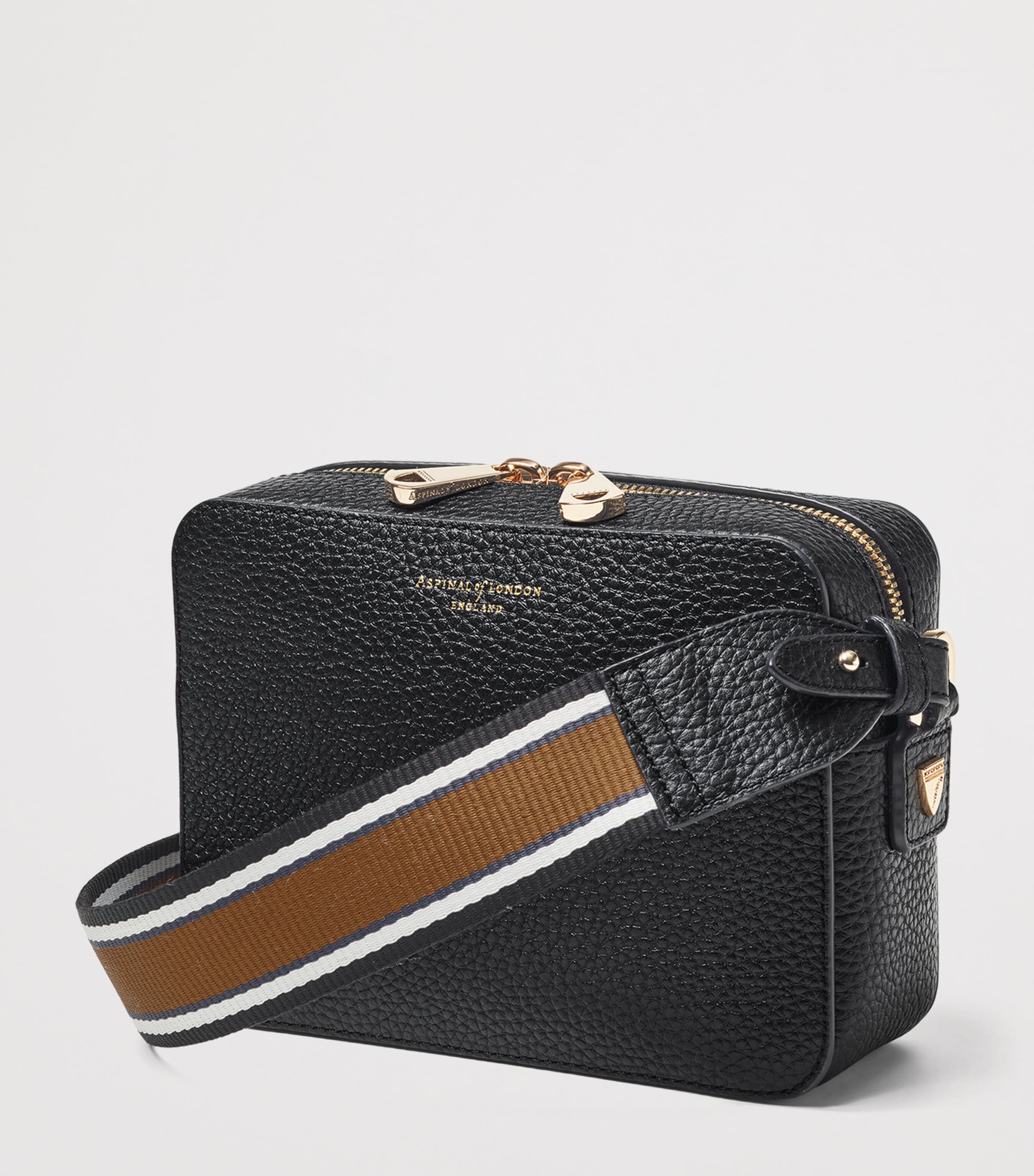 Leather Camera Bag BLACK Image 3