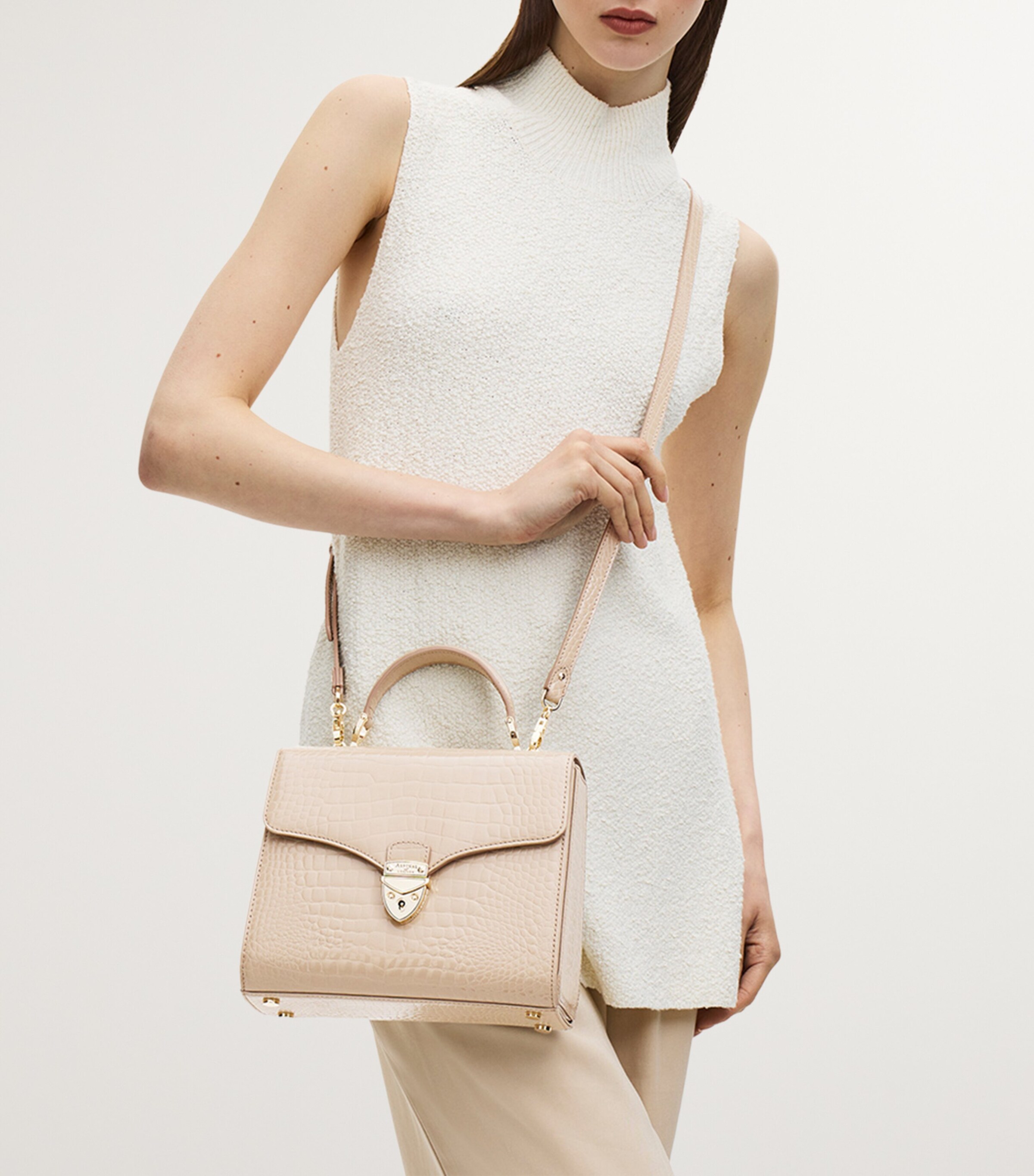 Mayfair Top-Handle Bag SOFT TAUPE Image 7