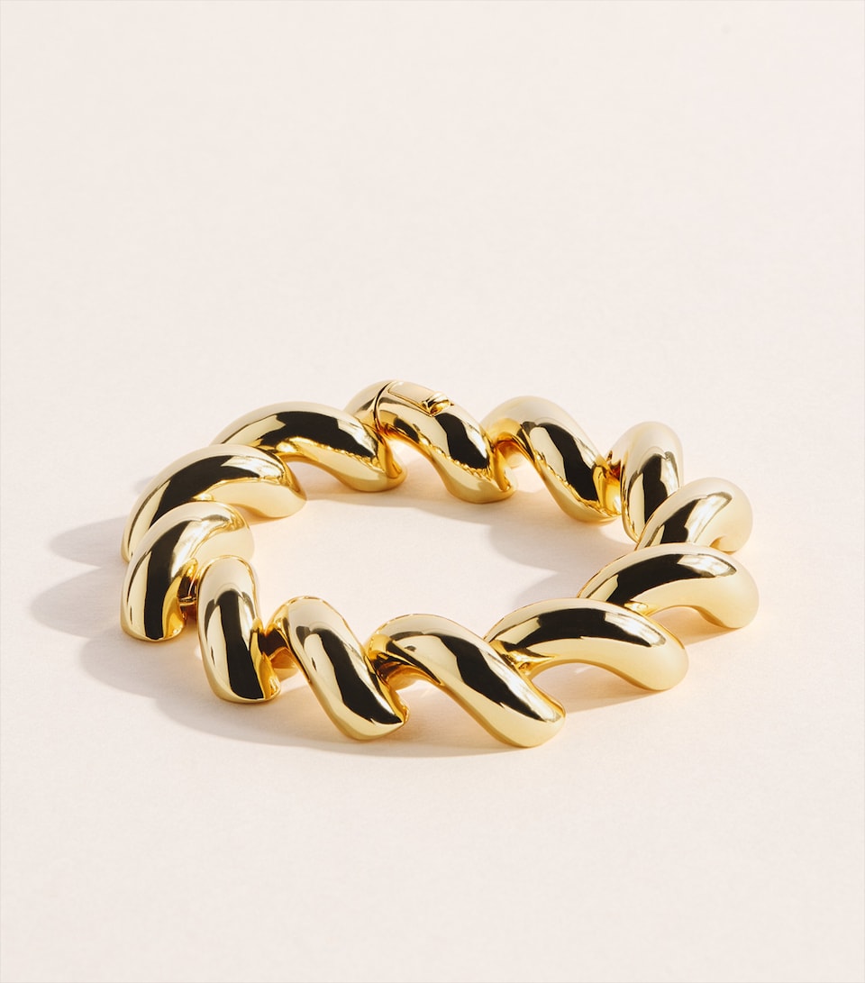 Eddie Borgo Gold-Plated Torsade Bracelet Gold