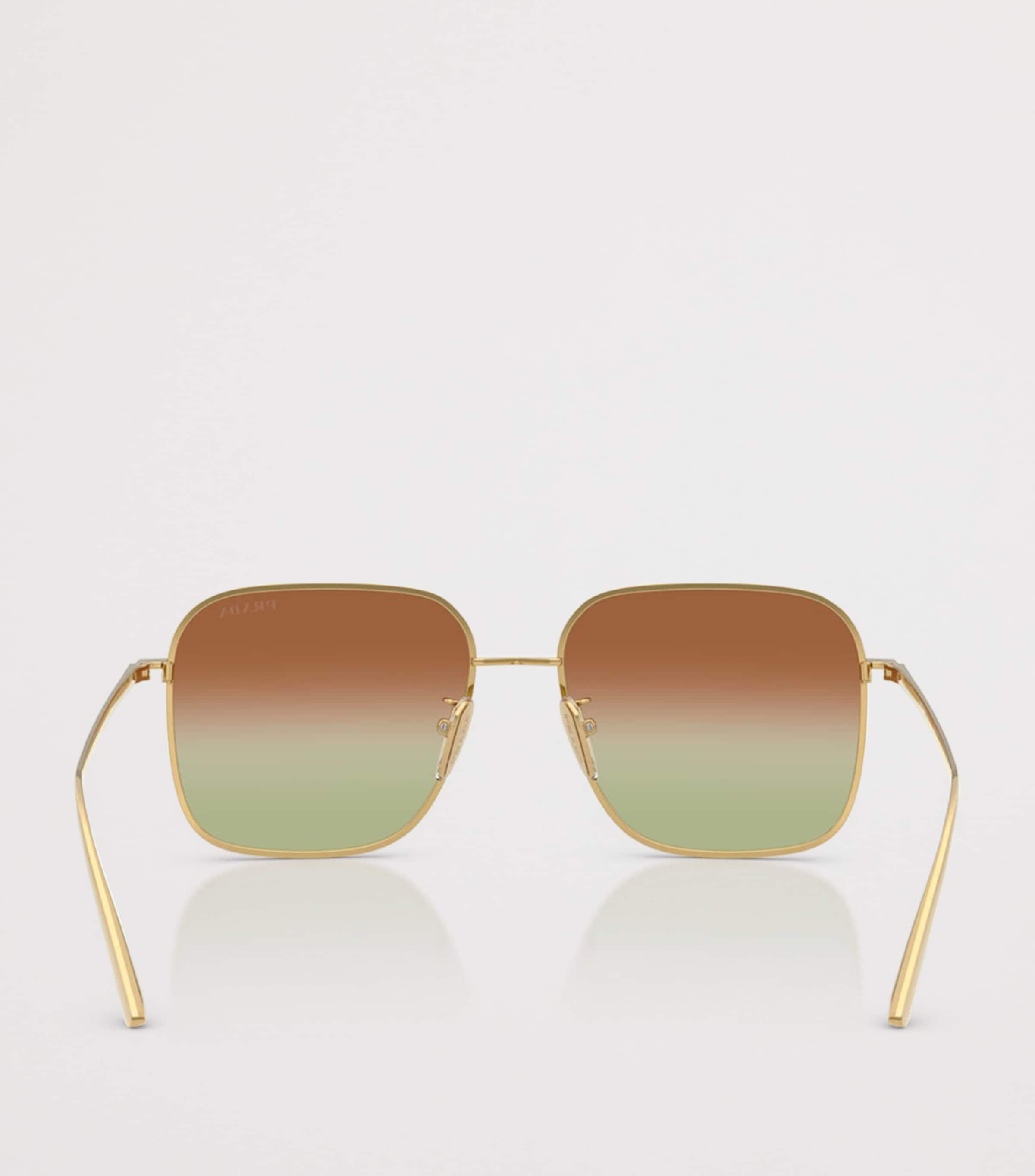 Metal PR C54SD Square Sunglasses 5AK70T Image 4