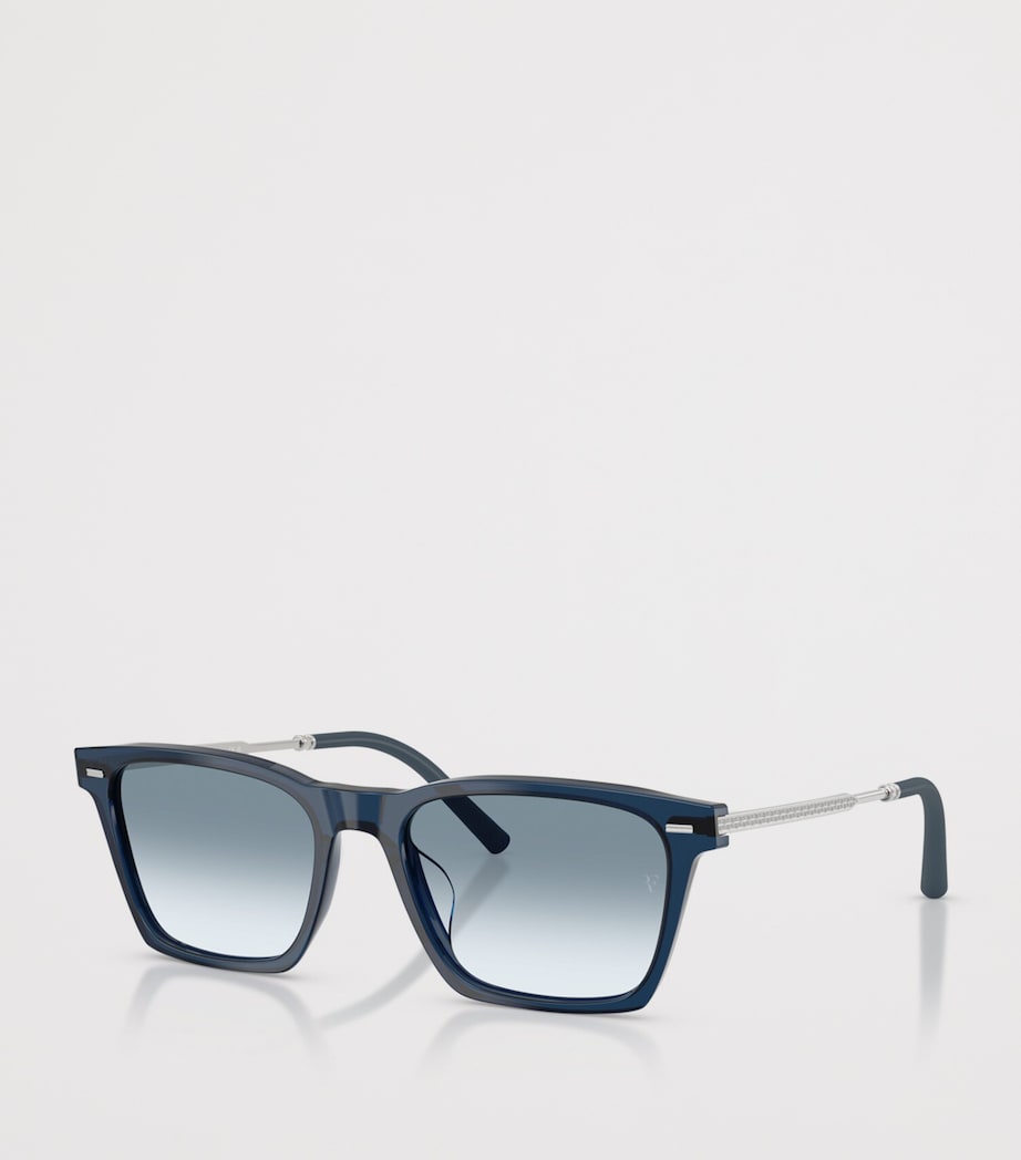 Oliver Peoples R-19 Pillow Sunglasses Blue Image 2