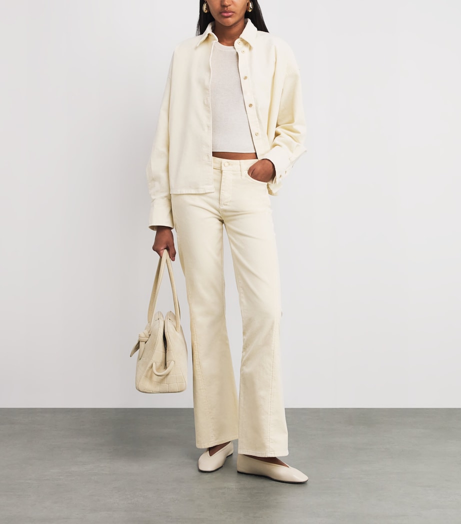 Corduroy Dojo Tailorless Flared Jeans U7EGH Image 2