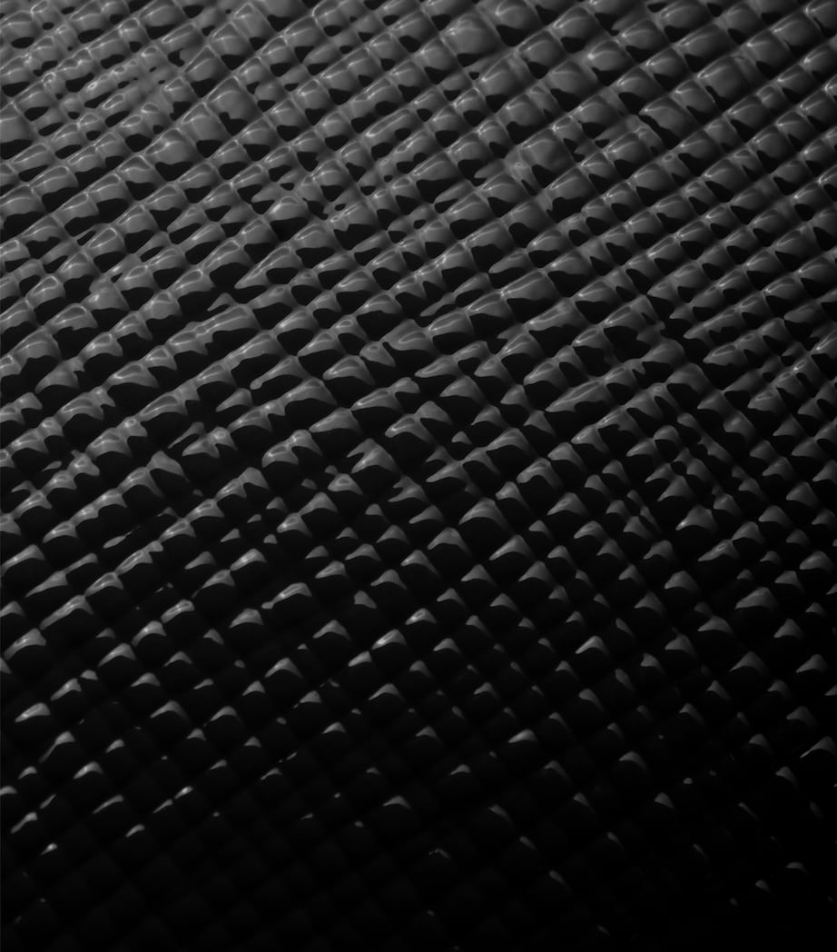 Saffiano Leather Pyramid Top-Handle Bag F0002 Image 7