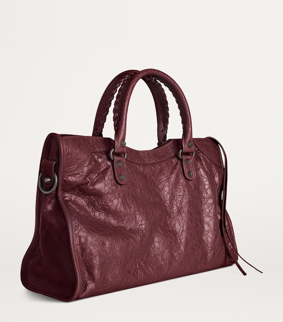 Medium Leather Le City Top-Handle Bag 6034 Image 4