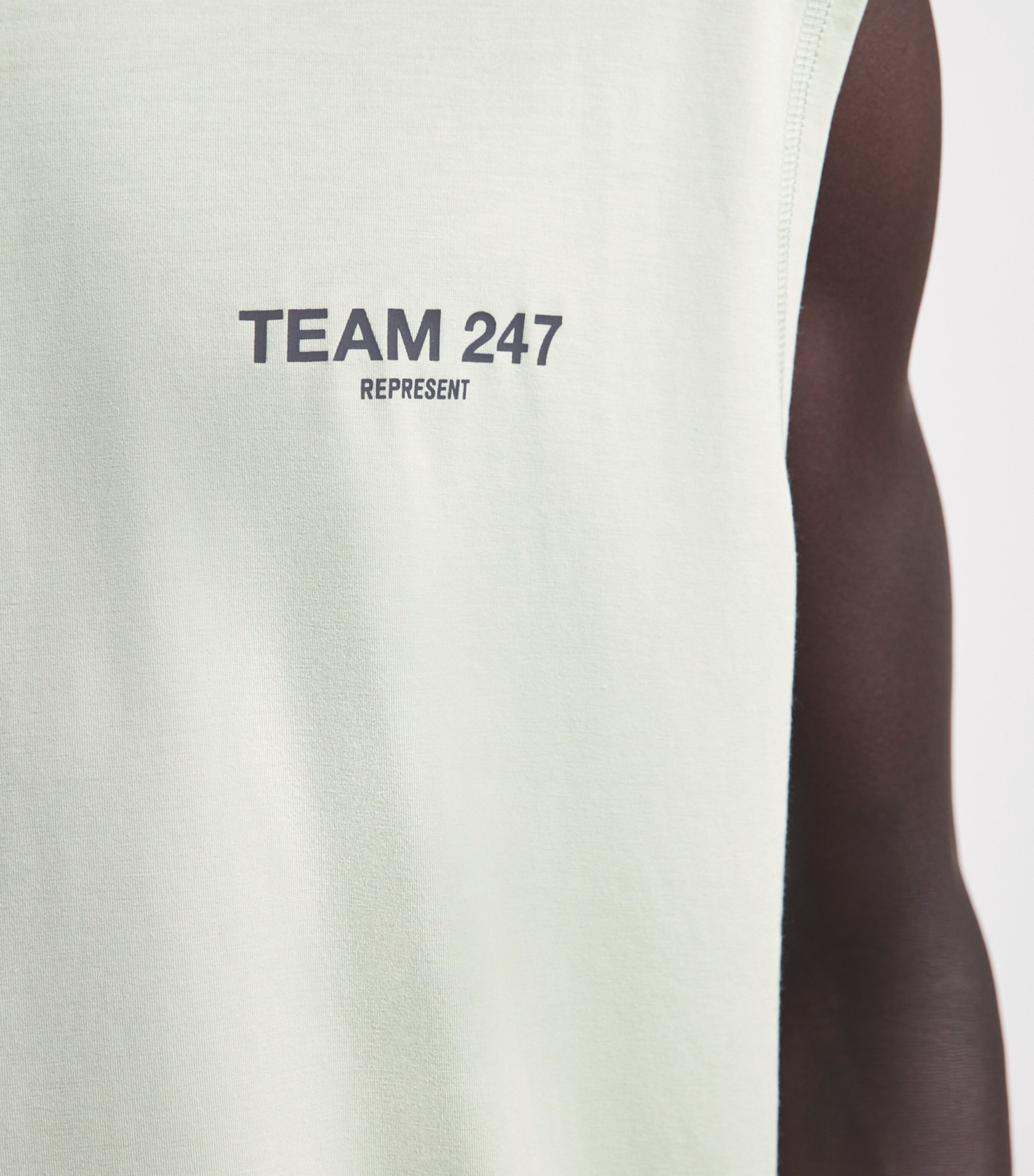 Represent 247 Mens Team Tank Top Fern/graphene Image 3